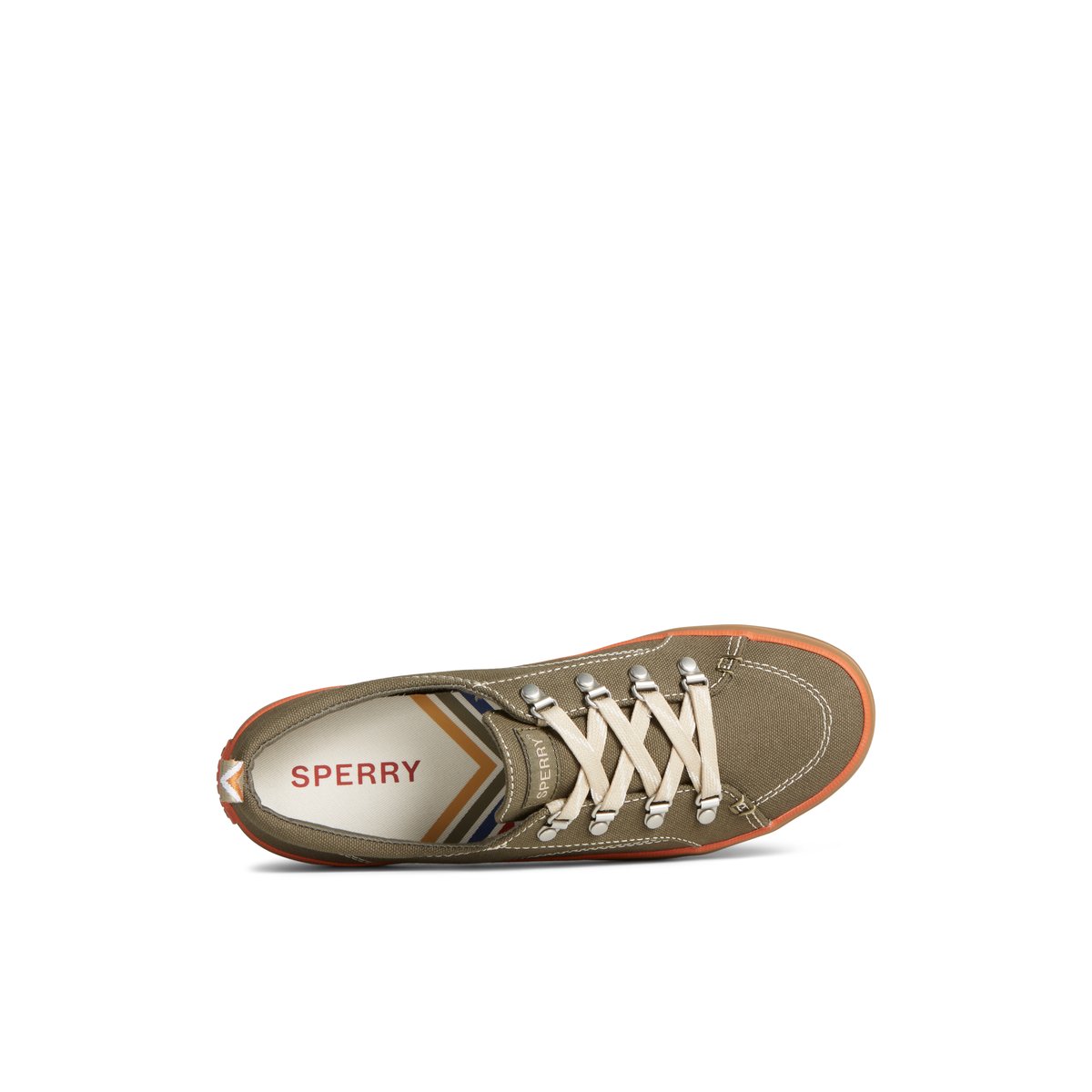 Sperry Crest Vibe Sneaker Sneakers Damen Grün | 53PWRFUZT