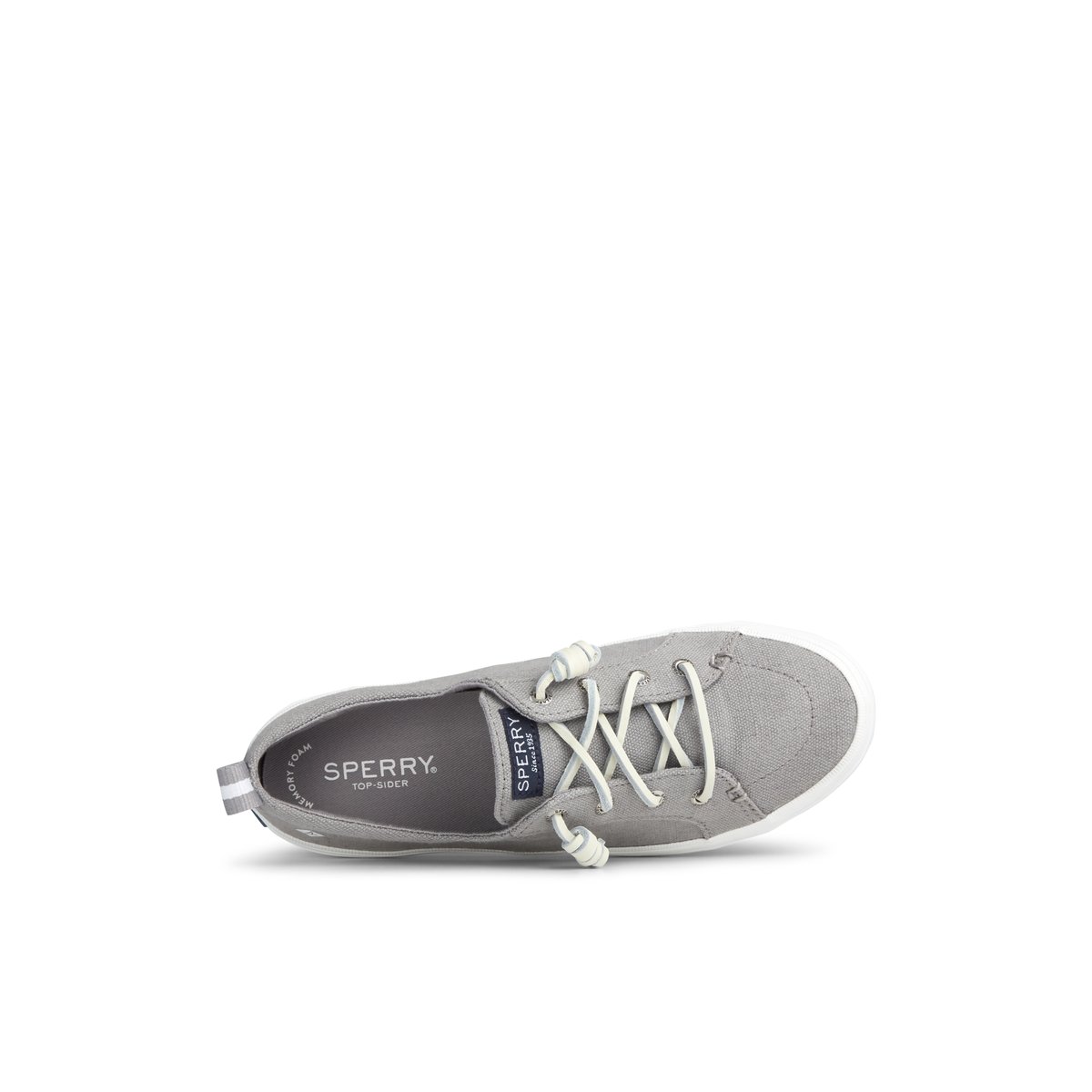 Sperry Crest Vibe Sneaker Sneakers Damen Grau | 34PRKTCOS