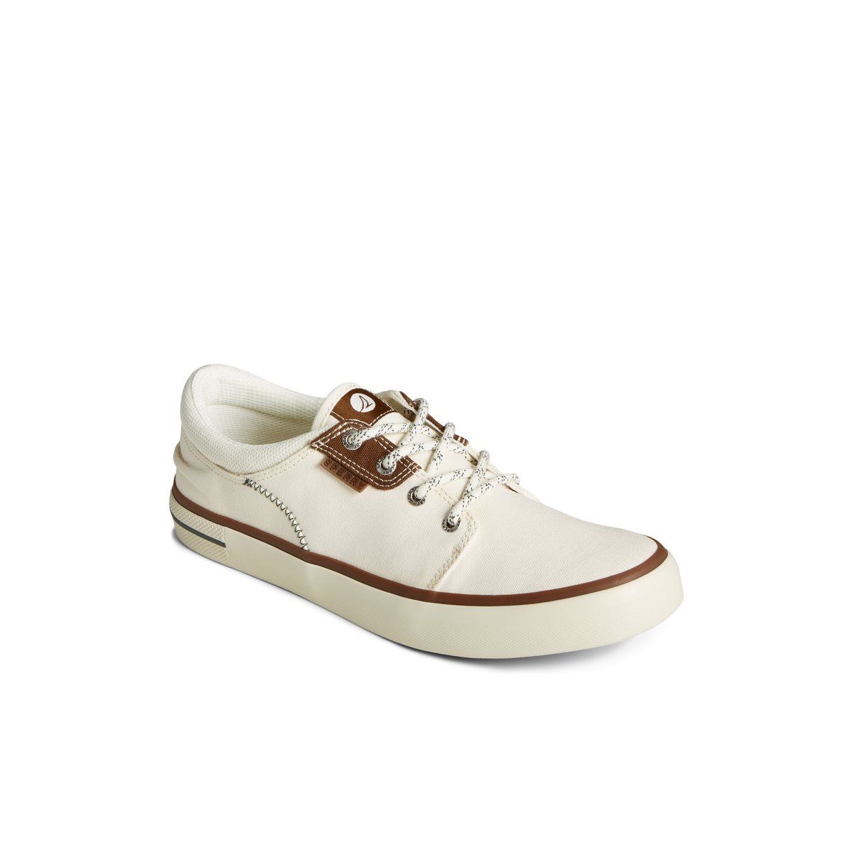 Sperry Crossjack Sneaker Sneakers Herren Weiß | 23LOPZSCY