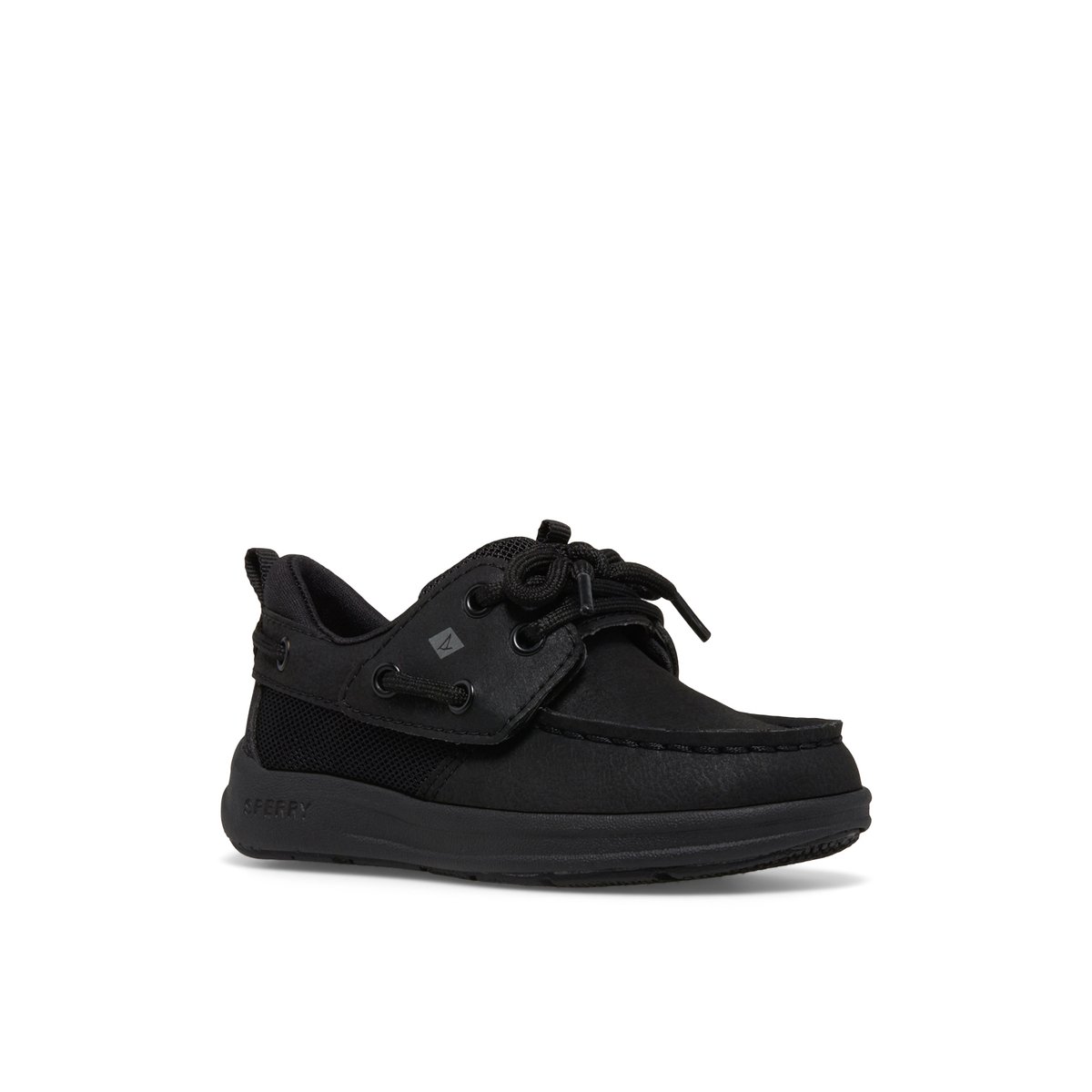 Sperry Fairwater PLUSHWAVE Jr Boat Shoe Bootsschuhe Kinder Schwarz | 52CSEGNLR