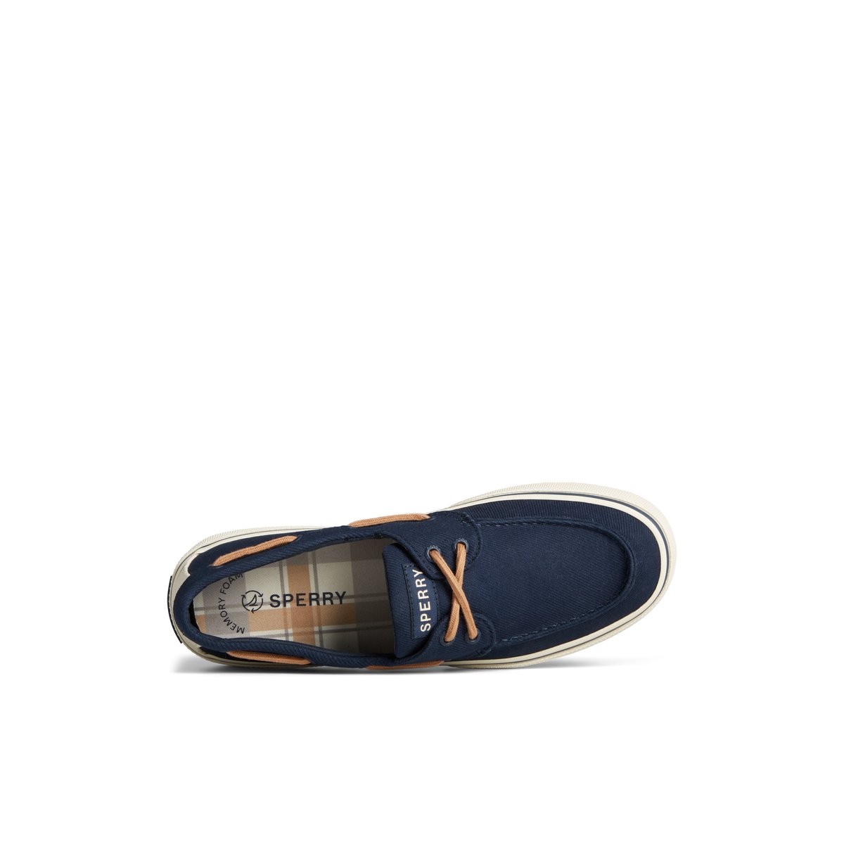 Sperry Halyard 2-Eye Boat Shoe Sneakers Herren Navy | 45VWCHZOD