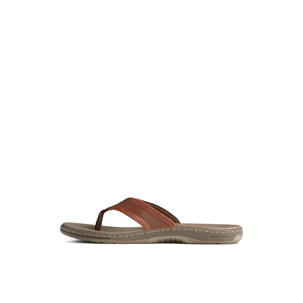 Sperry Havasu Perf Flip Flop Sandalen Herren Braun | 64AJRDGXI