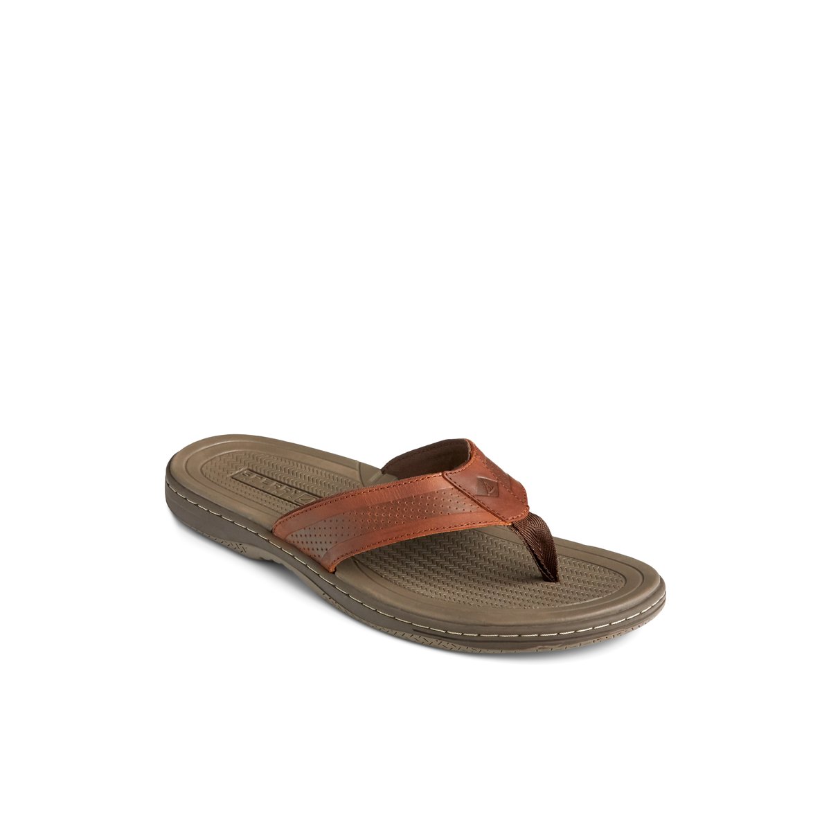 Sperry Havasu Perf Flip Flop Sandalen Herren Braun | 64AJRDGXI