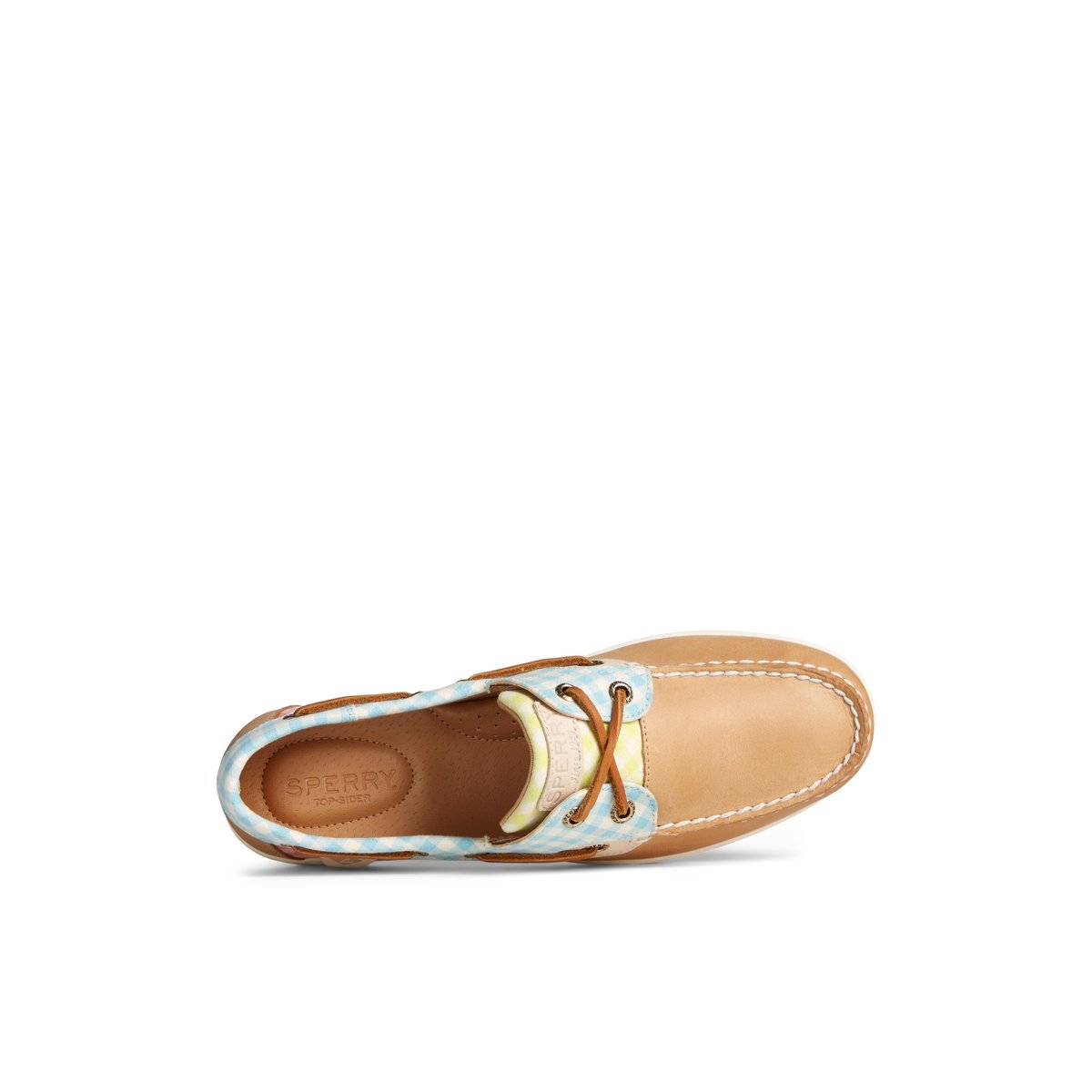 Sperry Koifish Gingham Boat Shoe Bootsschuhe Damen Braun Mehrfarbig | 07NZJUKPG