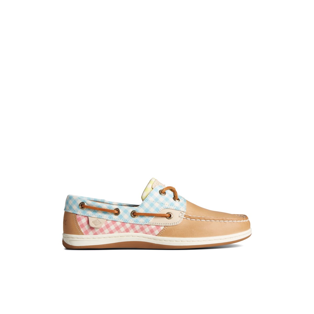 Sperry Koifish Gingham Boat Shoe Bootsschuhe Damen Braun Mehrfarbig | 07NZJUKPG