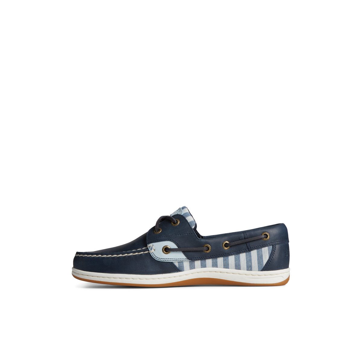 Sperry Koifish Stripe Boat Shoe Bootsschuhe Damen Navy | 51AKTOSGW