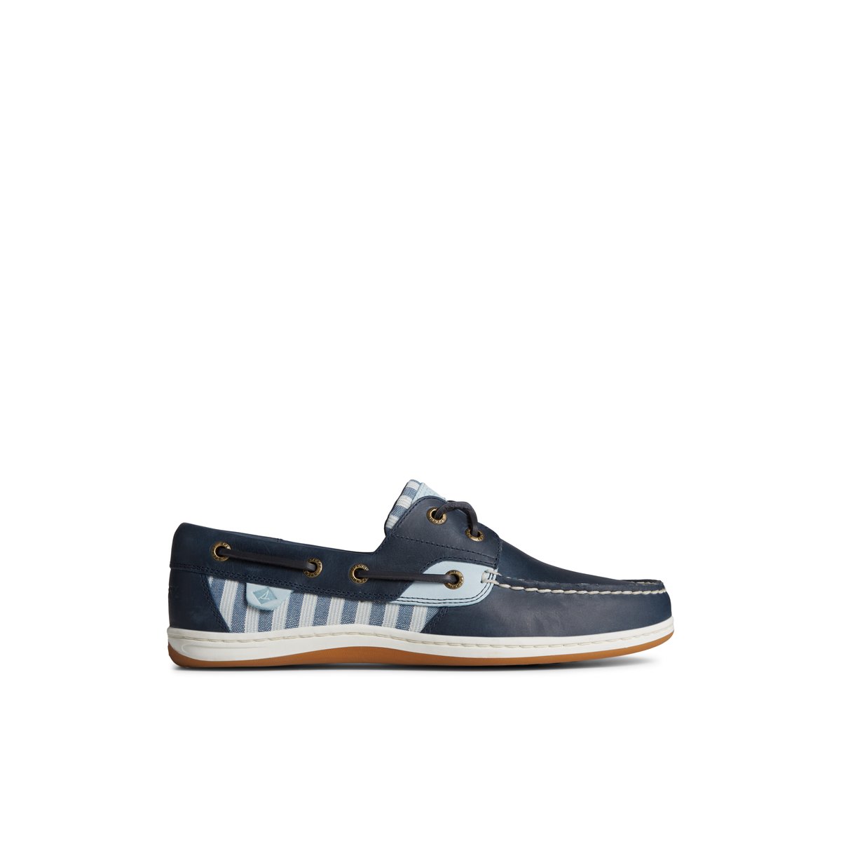 Sperry Koifish Stripe Boat Shoe Bootsschuhe Damen Navy | 51AKTOSGW