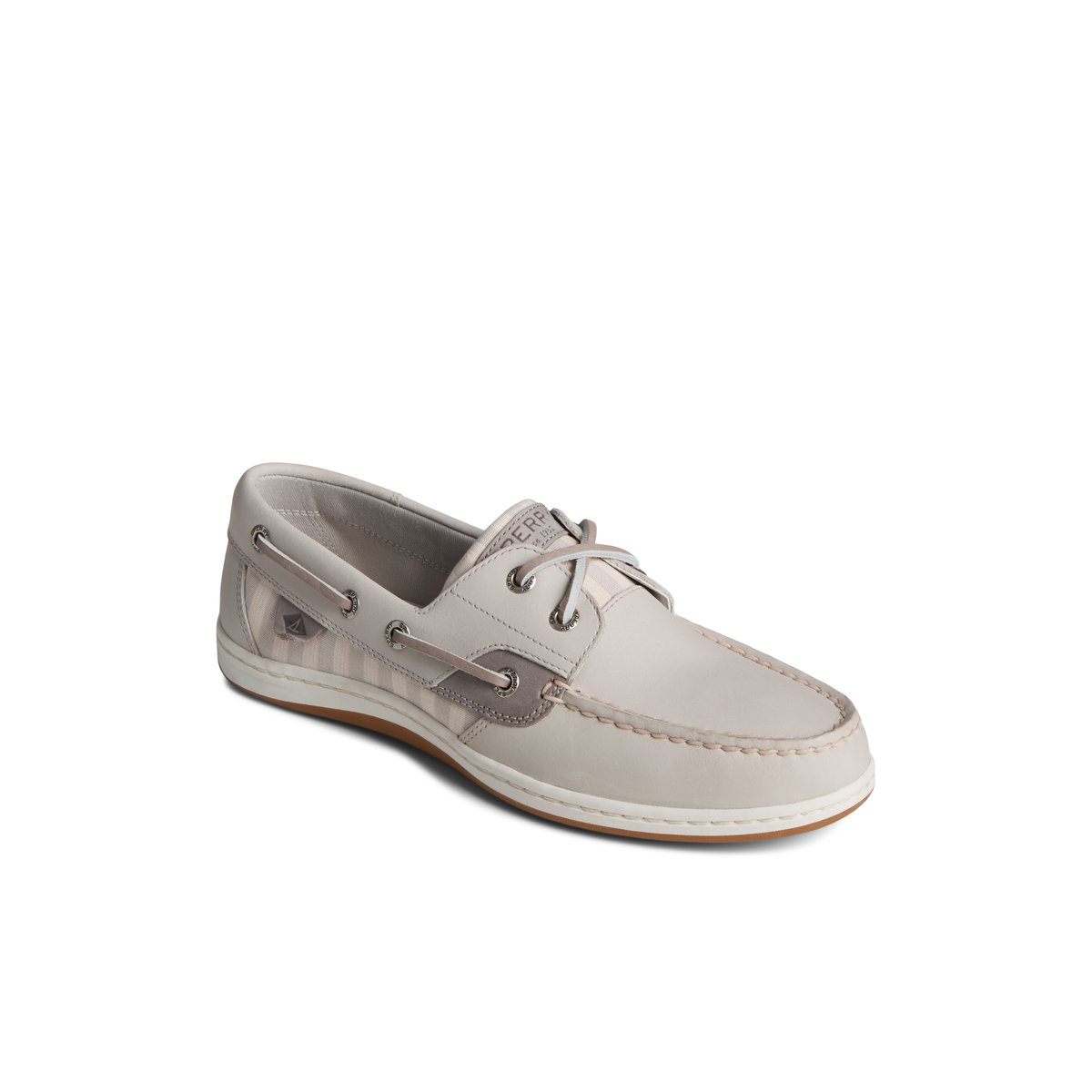 Sperry Koifish Stripe Boat Shoe Bootsschuhe Damen Grau | 01BXGUWIC