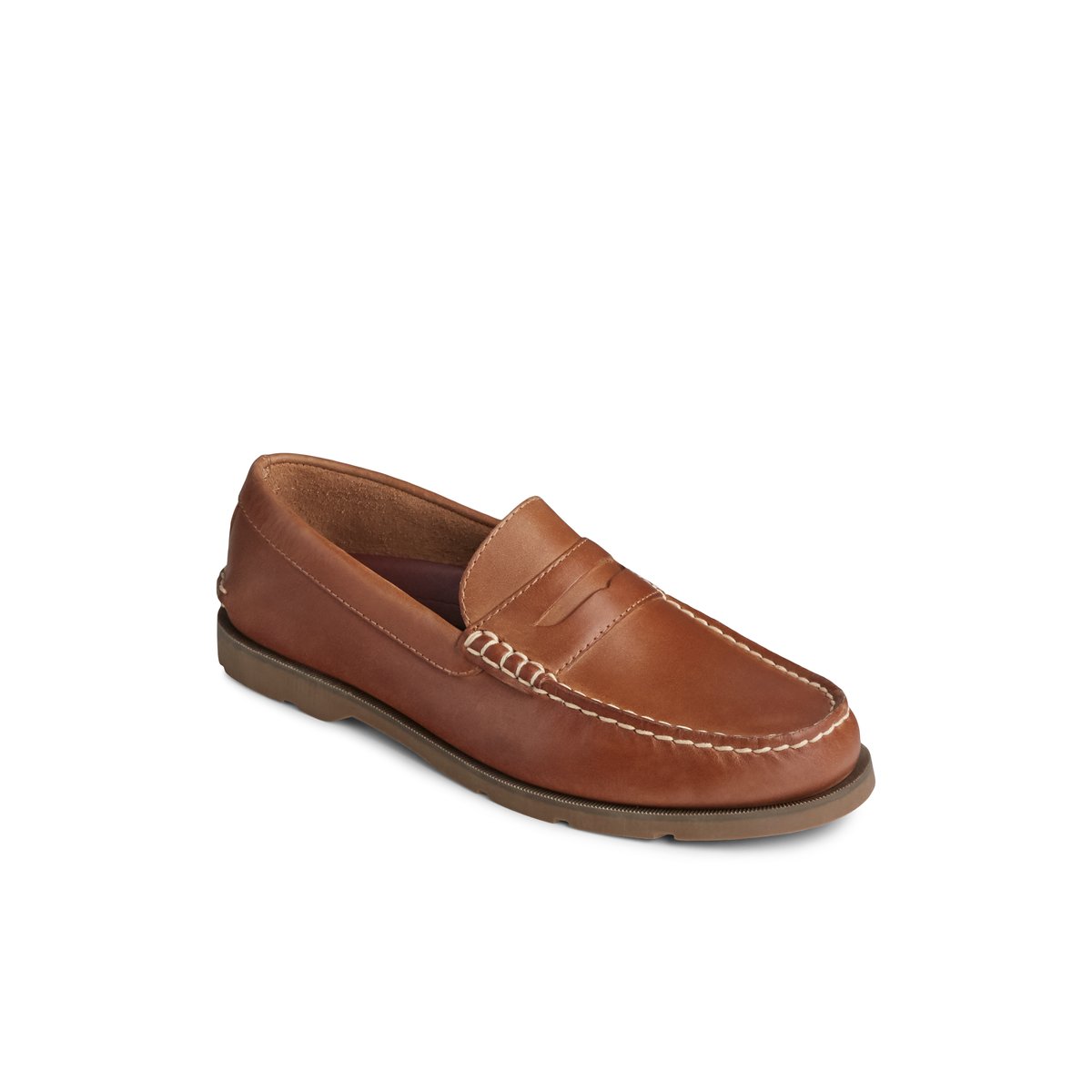 Sperry Leeward Penny Loafer Halbschuhe Herren Beige | 73JUTXZBN