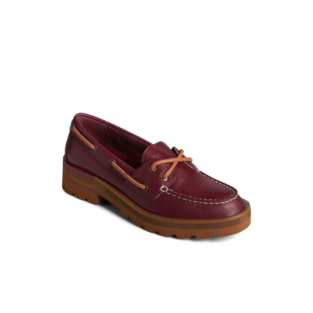 Sperry Lug Boat Shoe Bootsschuhe Damen Bordo | 29YKOMZFI