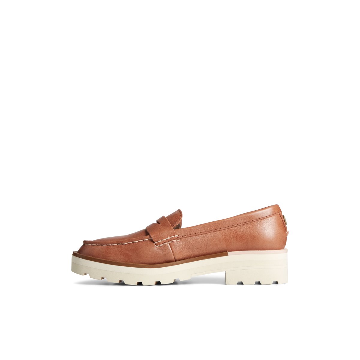 Sperry Lug Penny Loafer Halbschuhe Damen Beige | 94DQXBVFM