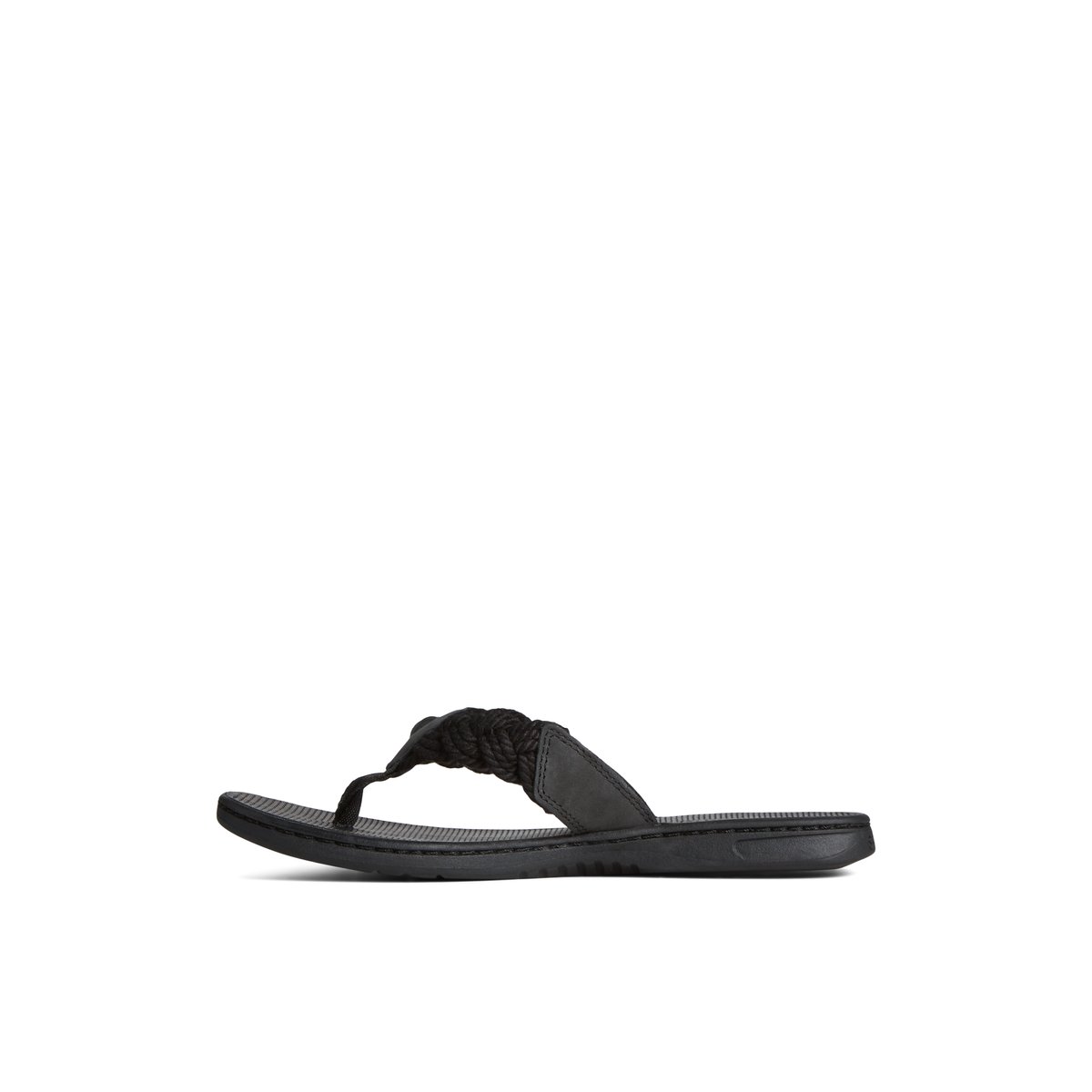 Sperry Parrotfish Braid Sandal Sandalen Damen Schwarz | 87HZOYBGR