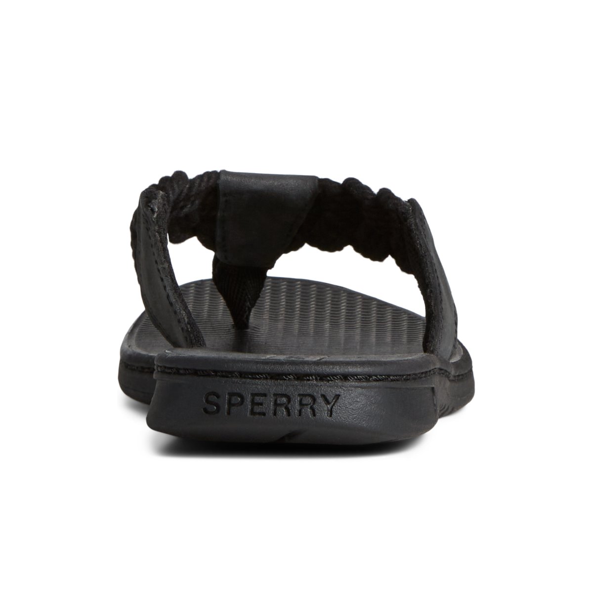 Sperry Parrotfish Braid Sandal Sandalen Damen Schwarz | 87HZOYBGR