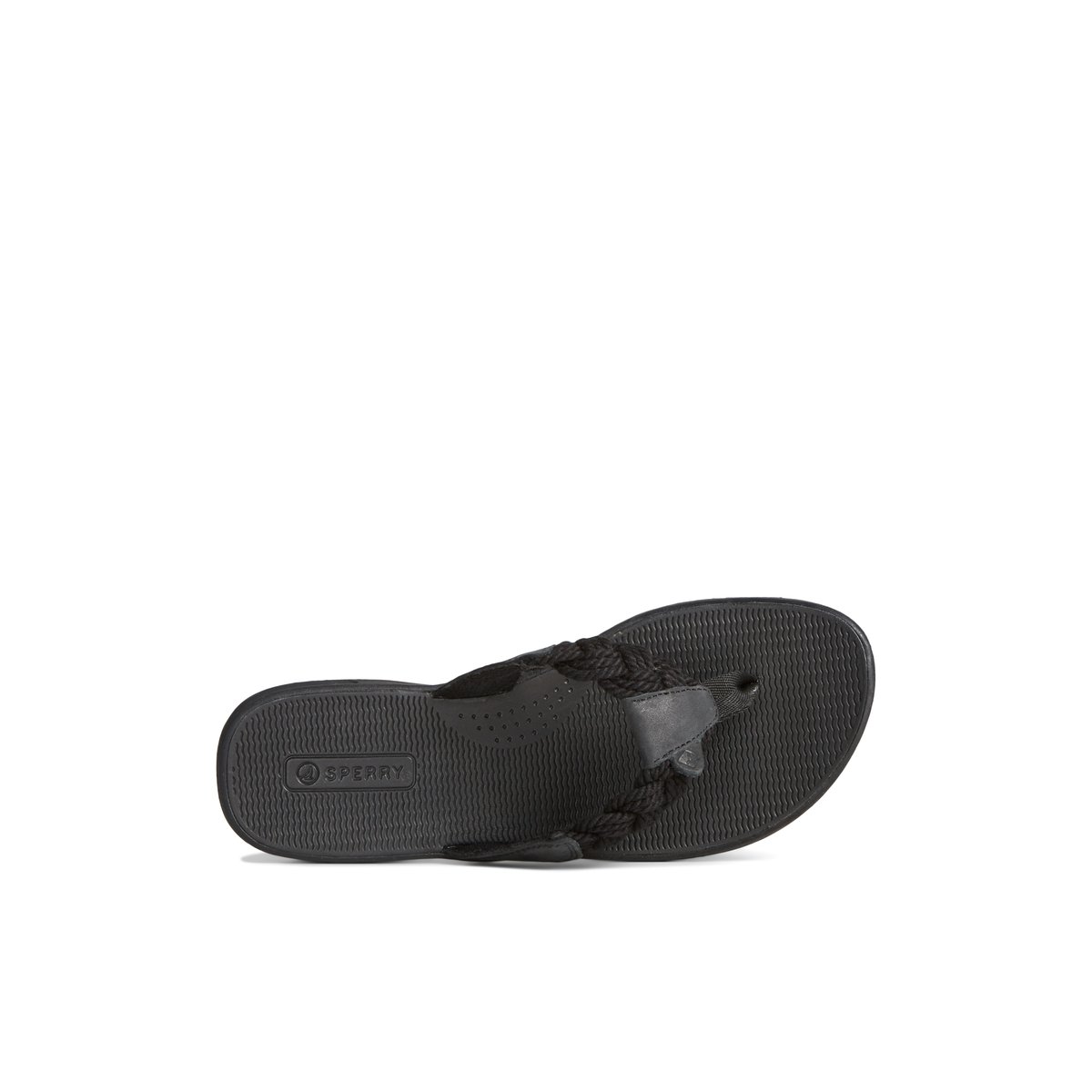 Sperry Parrotfish Braid Sandal Sandalen Damen Schwarz | 87HZOYBGR