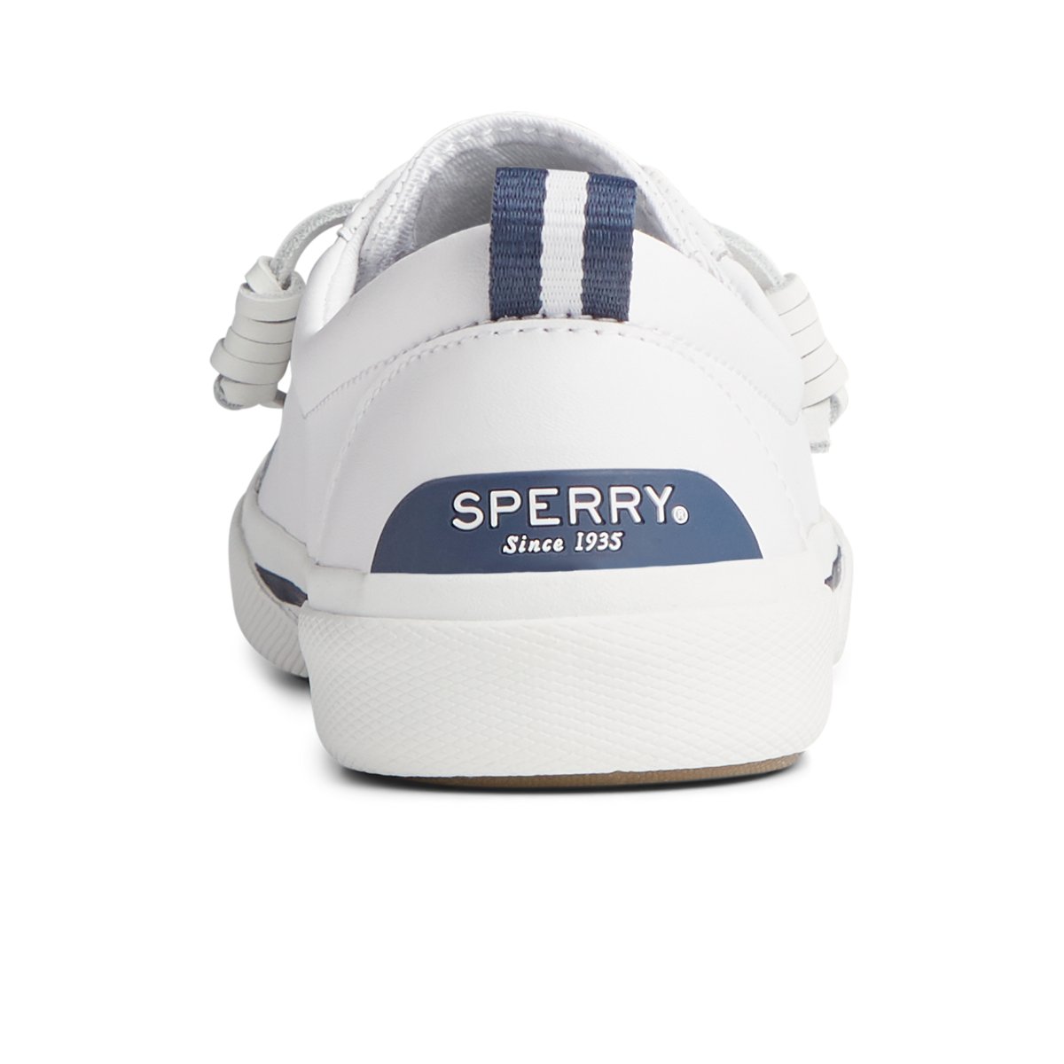 Sperry Pier Wave LTT Leather Sneaker Sneakers Damen Weiß | 48BDAYSVF