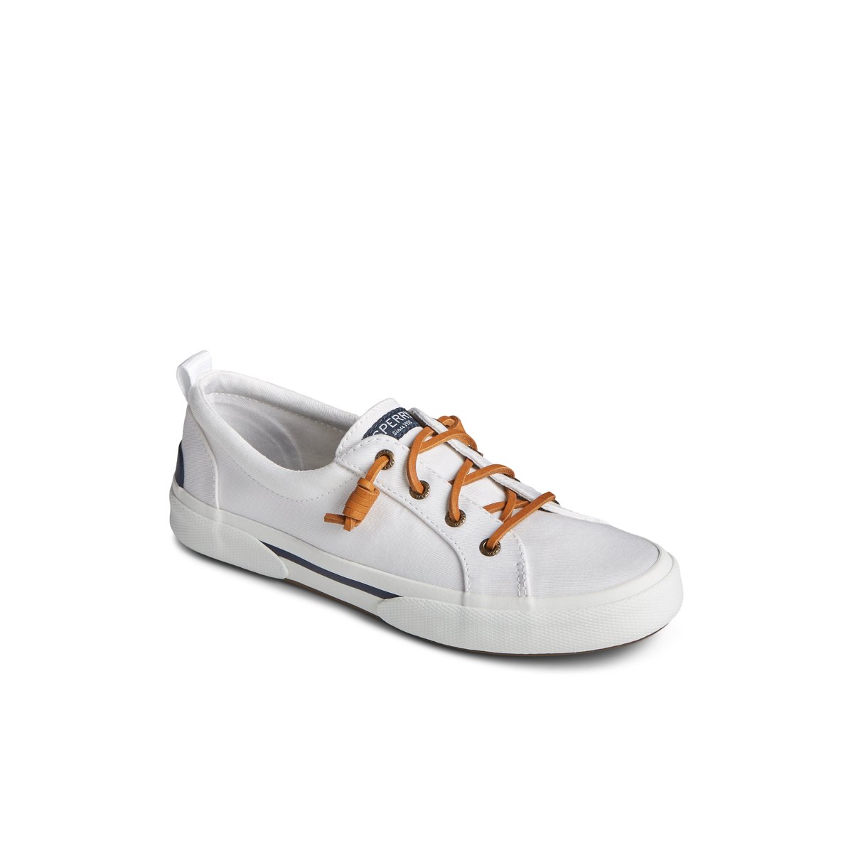 Sperry Pier Wave Lace Up Sneaker Sneakers Damen Weiß | 25XEQMSVF