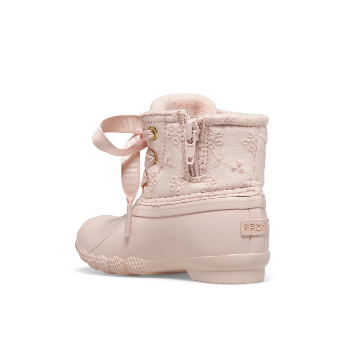 Sperry Saltwater Duck Boot Stiefel Kinder Rosa | 72MRUXLTA