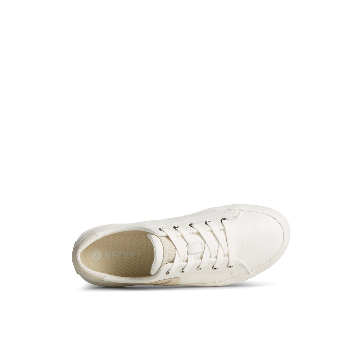 Sperry Sandy Leather Sneaker Sneakers Damen Weiß | 56PLIFZQX