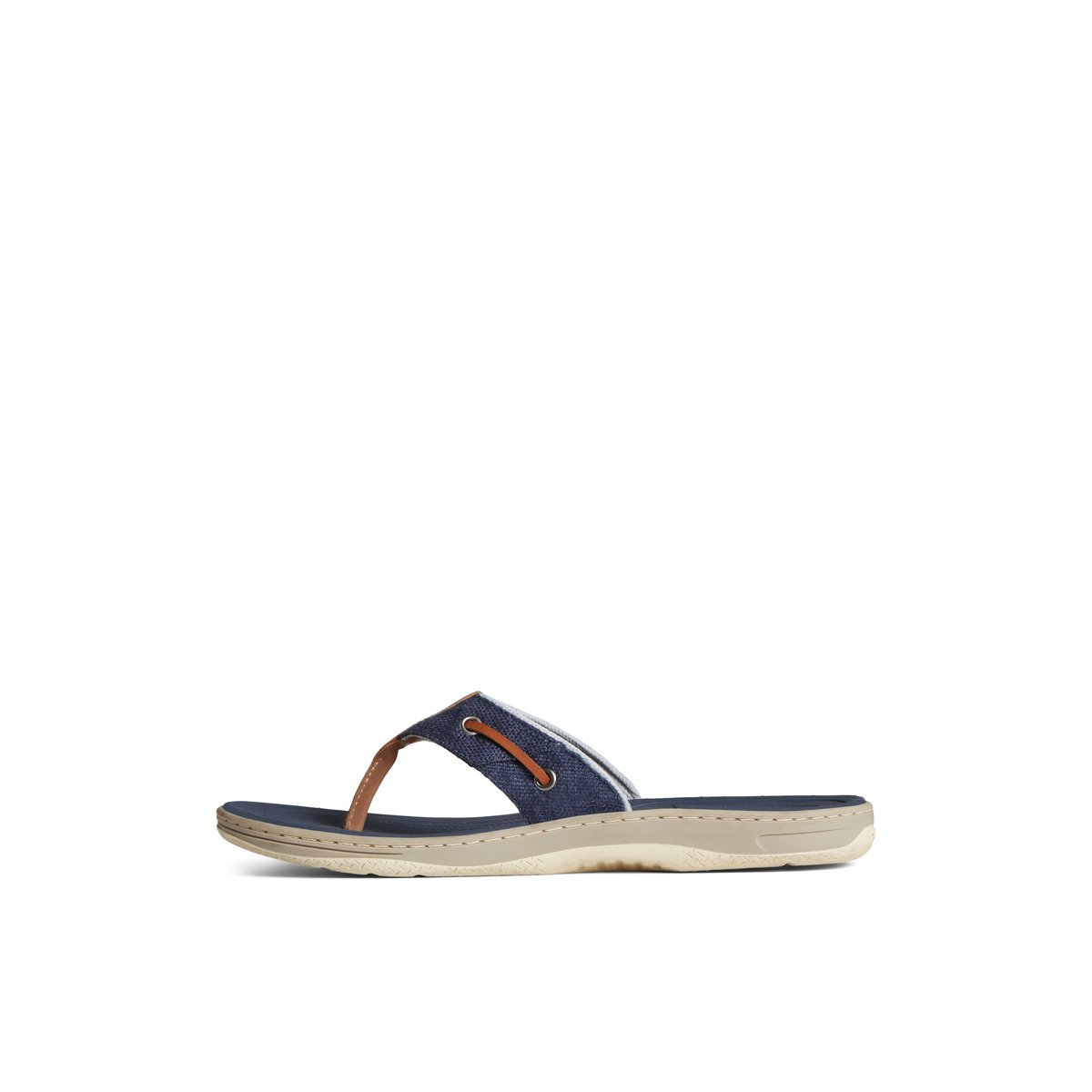 Sperry SeaCycled Baitfish Baja Flip Flop Sandalen Herren Navy | 78TKFYUQZ