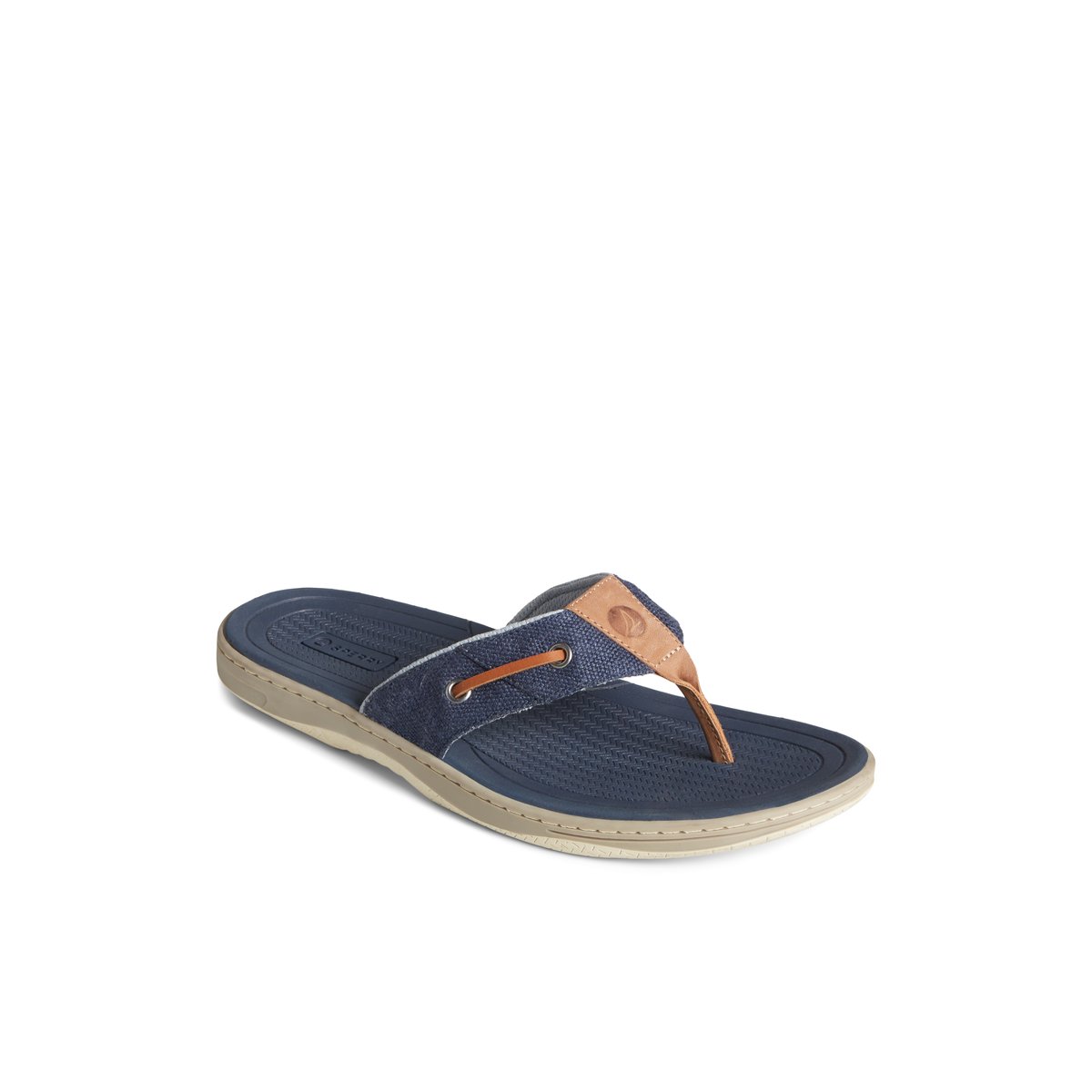 Sperry SeaCycled Baitfish Baja Flip Flop Sandalen Herren Navy | 78TKFYUQZ