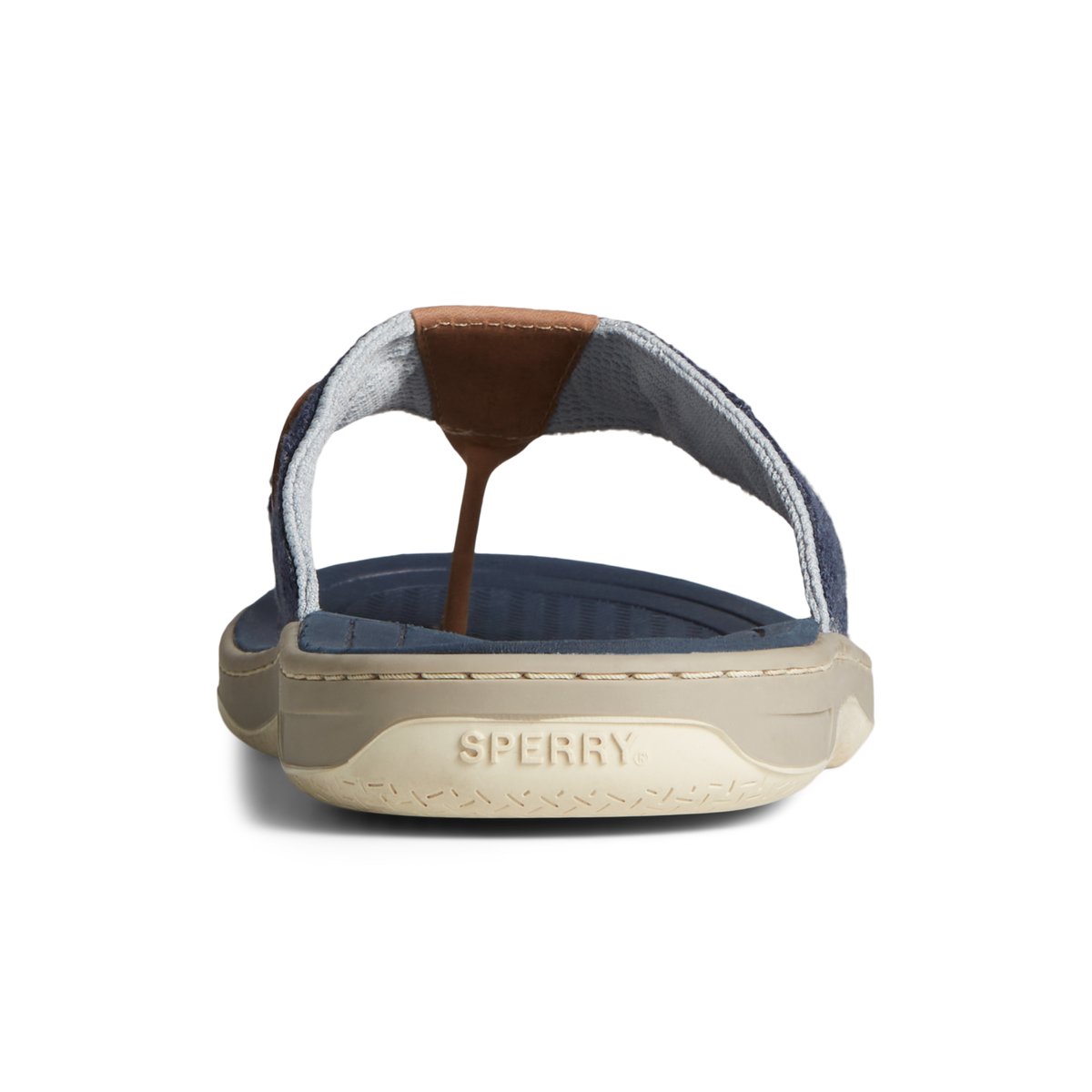 Sperry SeaCycled Baitfish Baja Flip Flop Sandalen Herren Navy | 78TKFYUQZ