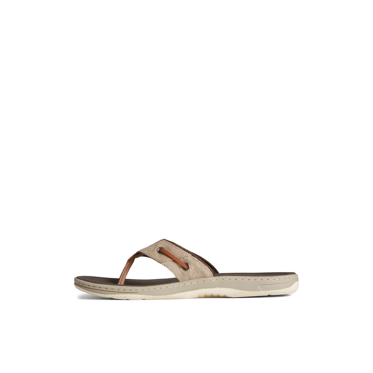 Sperry SeaCycled Baitfish Baja Flip Flop Sandalen Herren Beige | 16HQTXAFW