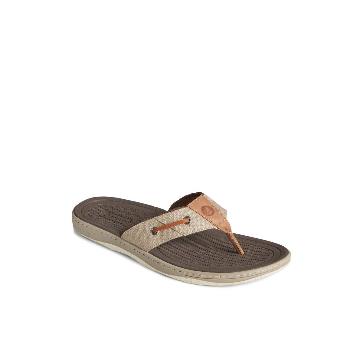 Sperry SeaCycled Baitfish Baja Flip Flop Sandalen Herren Beige | 16HQTXAFW