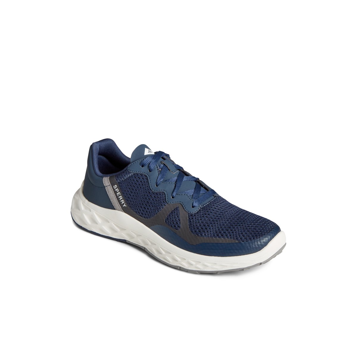 Sperry SeaCycled Headsail Sneaker Sneakers Herren Navy | 76TNSQVAC