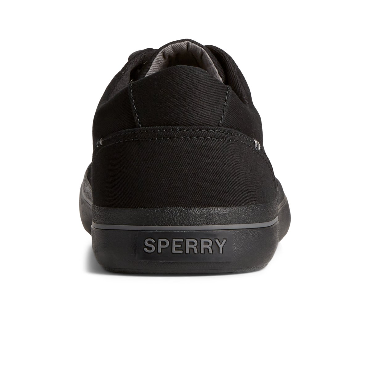 Sperry SeaCycled Striper II Textile Sneaker Sneakers Herren Schwarz | 80USLMJIO