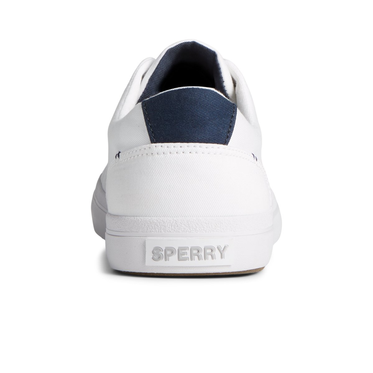 Sperry SeaCycled Striper II Textile Sneaker Sneakers Herren Weiß | 70TLGEVJY