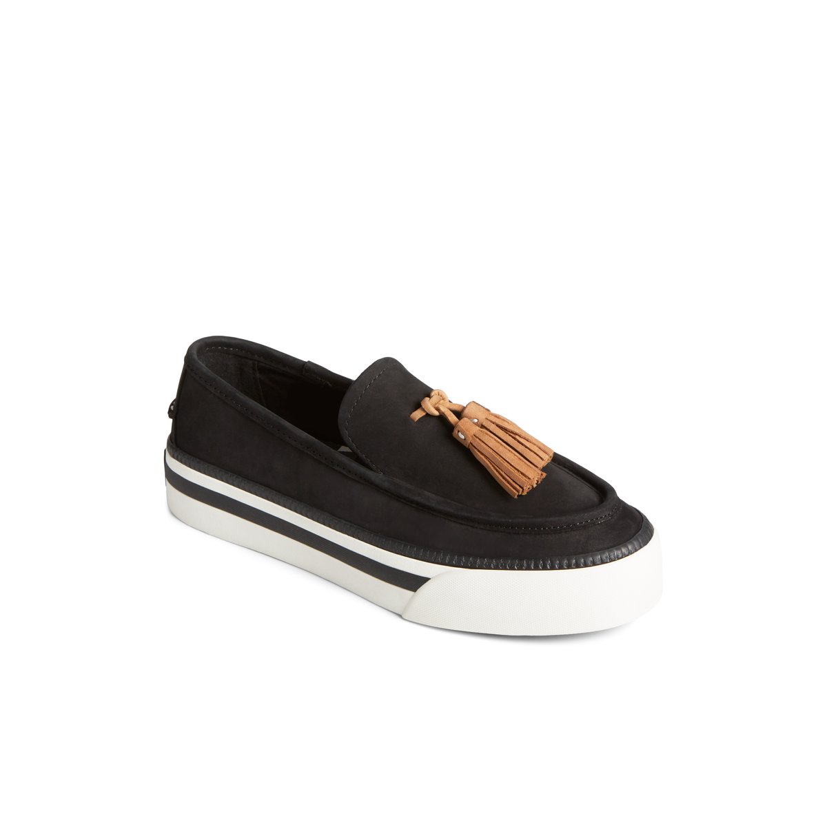 Sperry Sea Sailor Platform Sneaker Sneakers Damen Schwarz | 12LTMUZBC