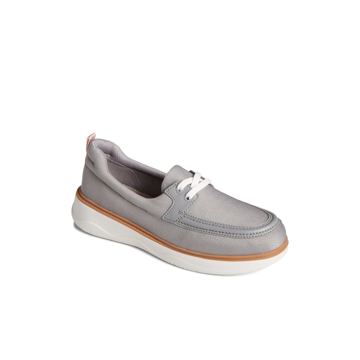 Sperry Skipper Boat Shoe Bootsschuhe Damen Grau | 90NHVXOMY