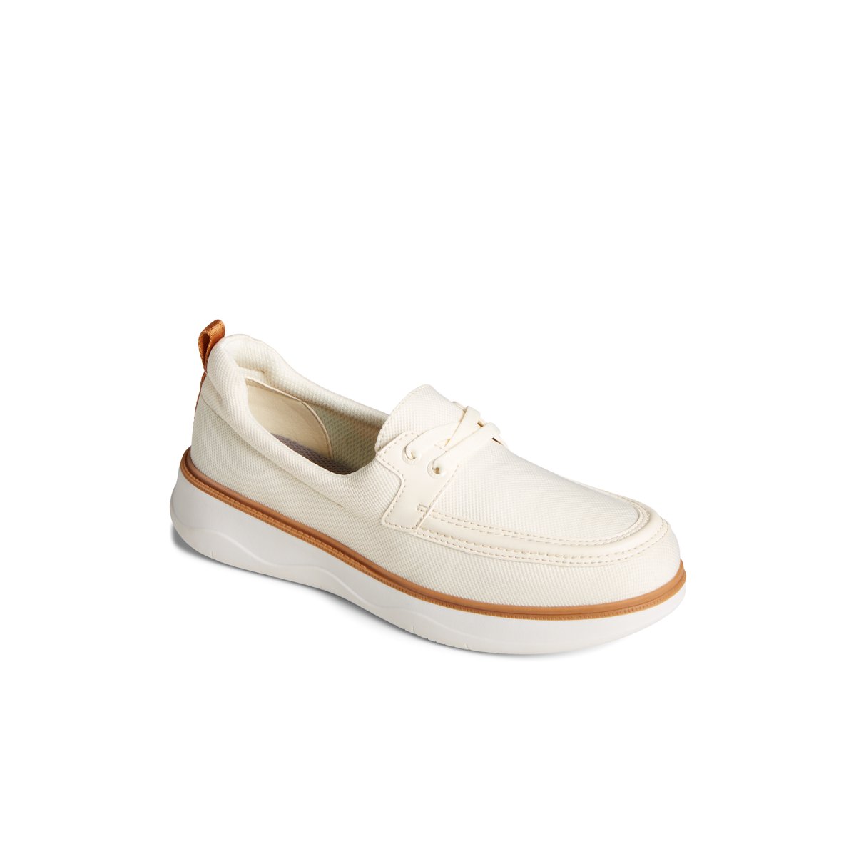 Sperry Skipper Boat Shoe Flache Schuhe Damen Beige | 49FTSRZKY