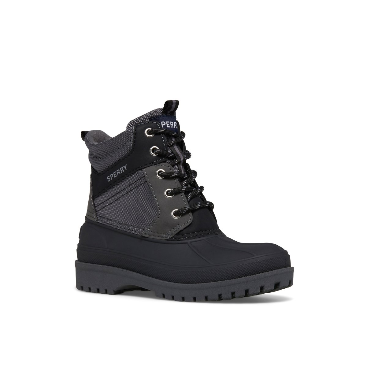 Sperry Storm Hopper Boot Stiefel Kinder Schwarz | 53URAFGBE