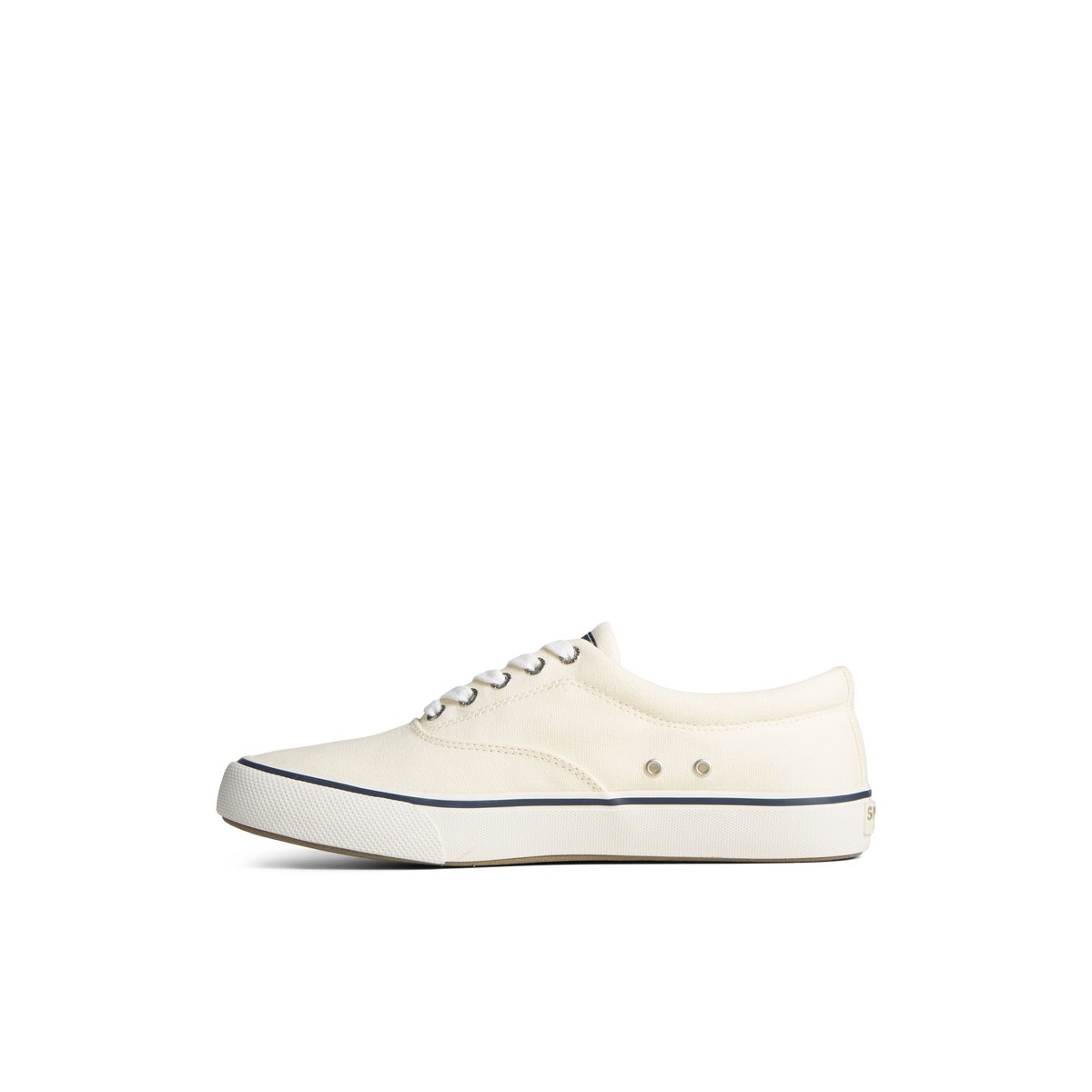 Sperry Striper II Canvas CVO Sneaker Sneakers Herren Weiß | 35IZLUNVR