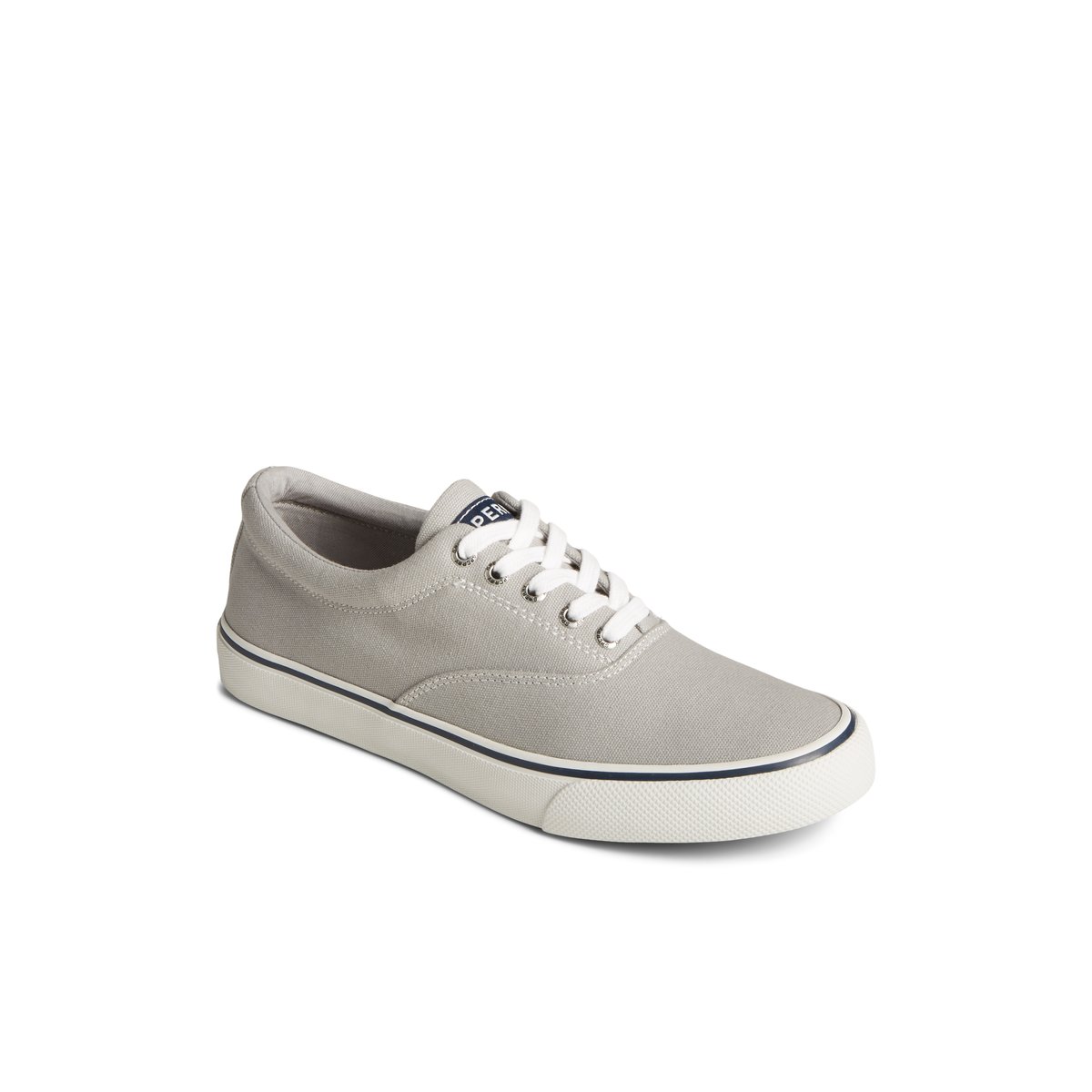 Sperry Striper II Canvas CVO Sneaker Sneakers Herren Grau | 83YBDHROV