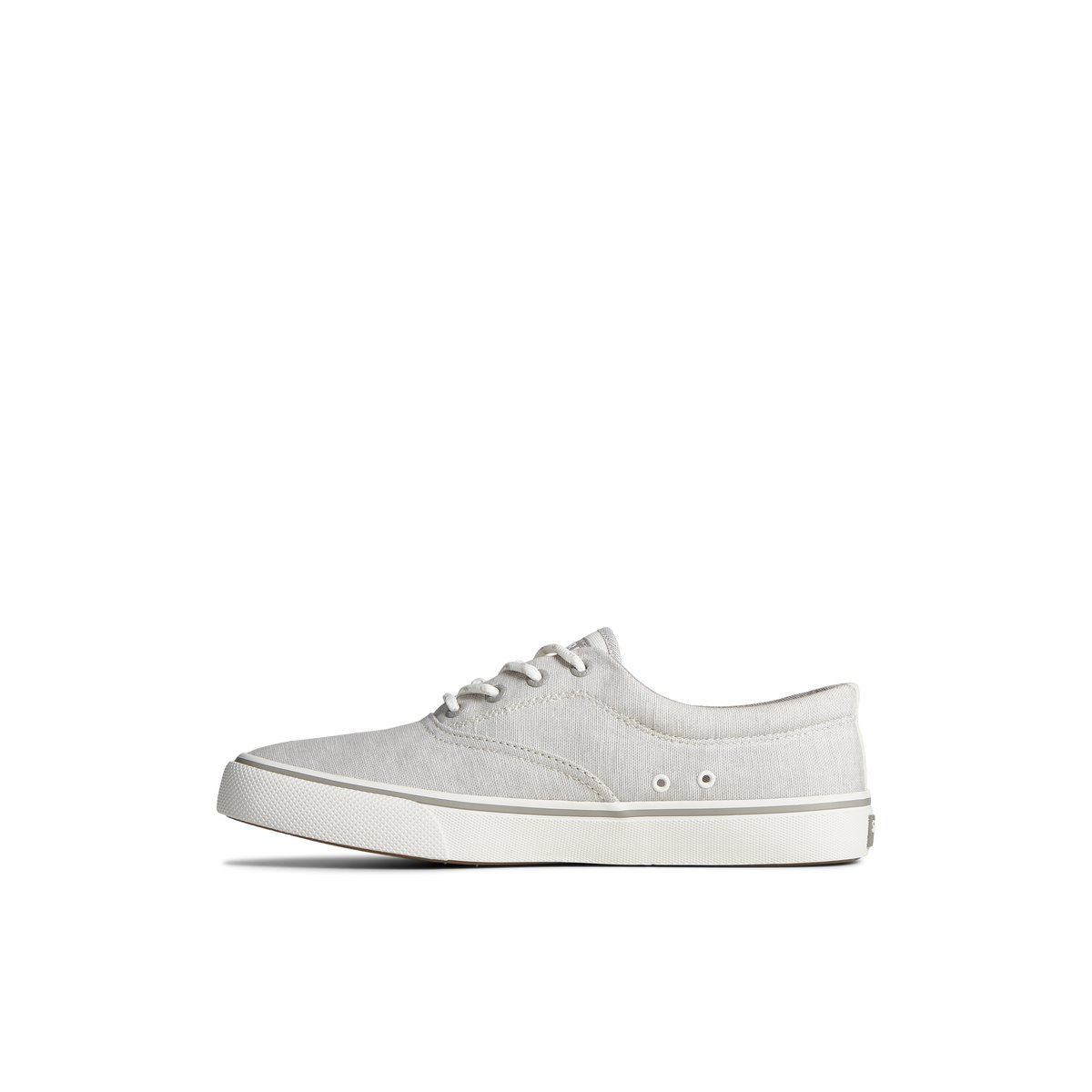 Sperry Striper II Chambray Sneaker Sneakers Herren Grau | 02UVNOAKE