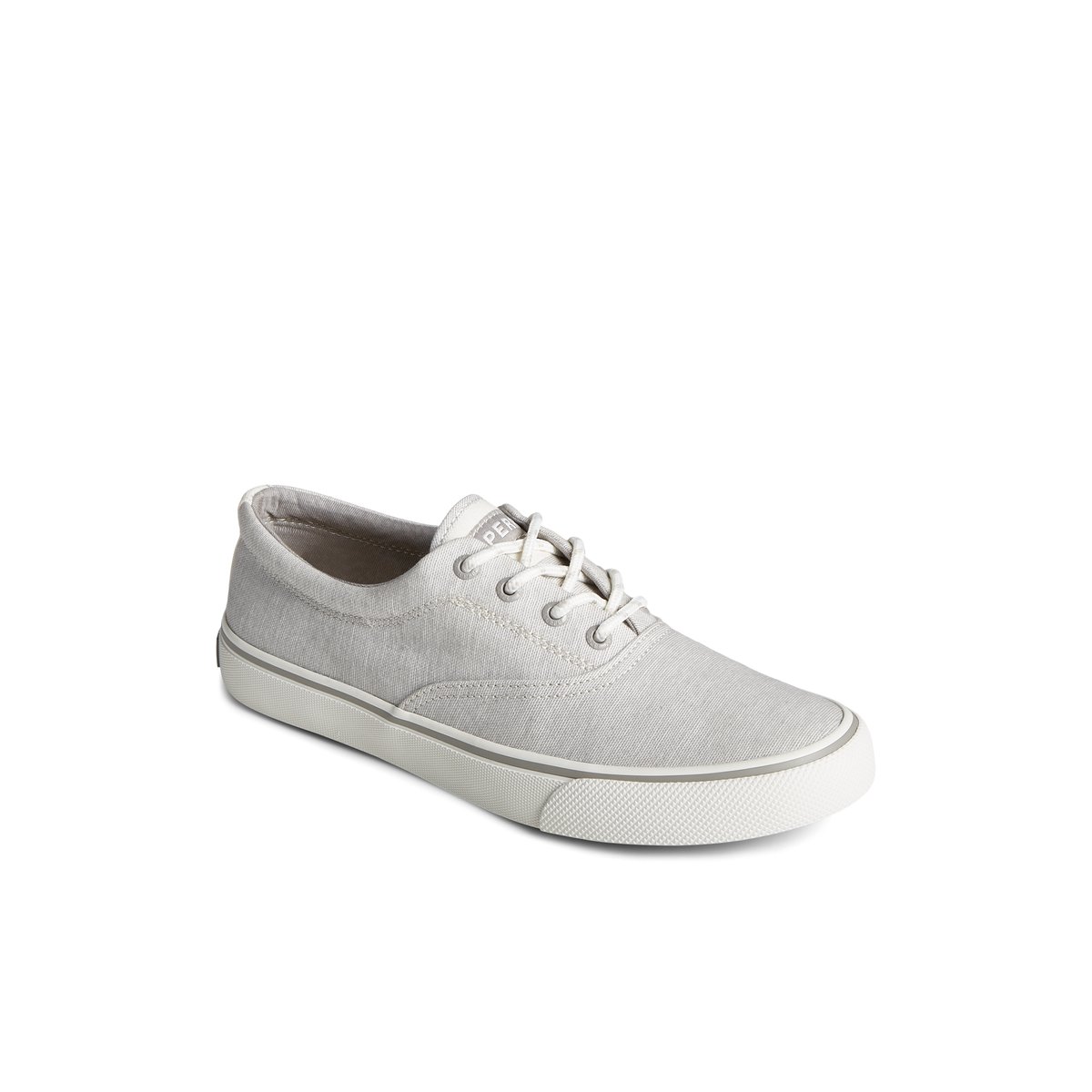 Sperry Striper II Chambray Sneaker Sneakers Herren Grau | 02UVNOAKE