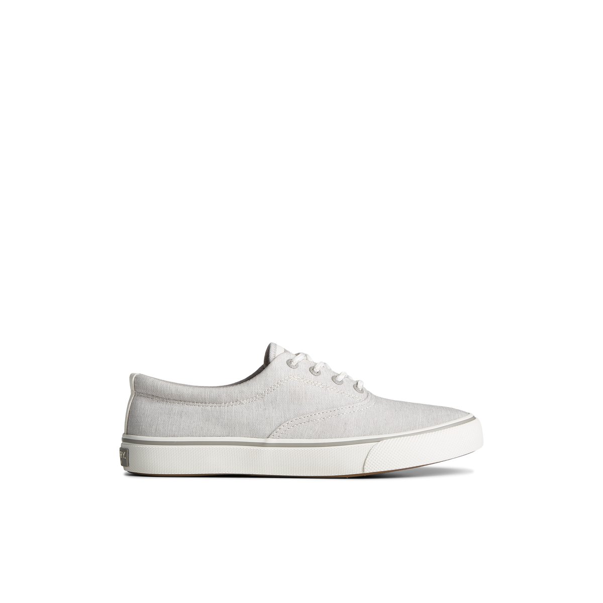 Sperry Striper II Chambray Sneaker Sneakers Herren Grau | 02UVNOAKE