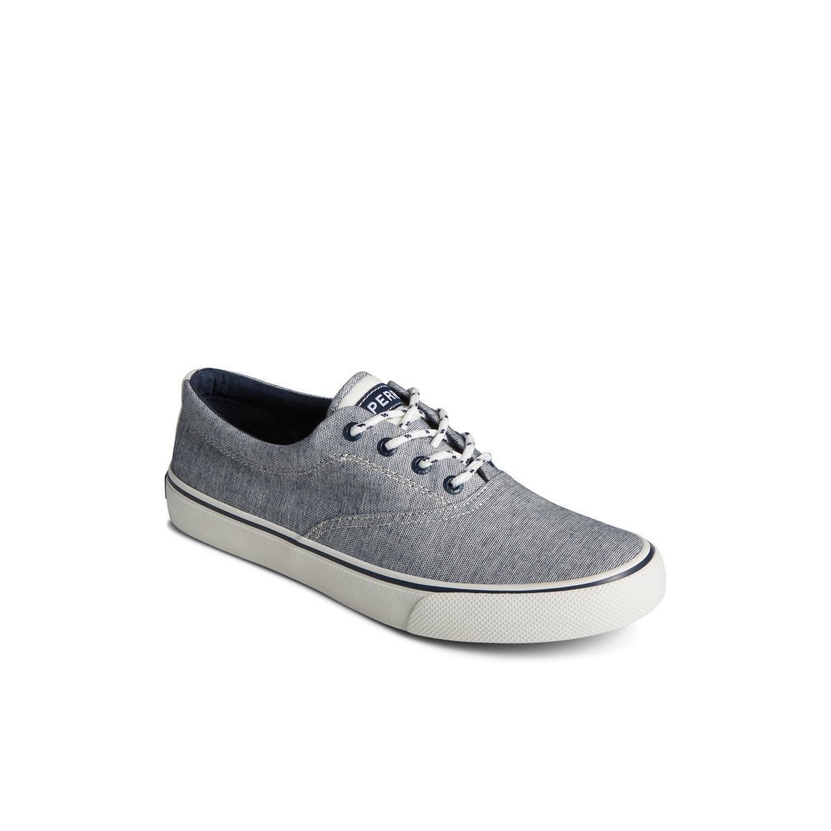 Sperry Striper II Chambray Sneaker Sneakers Herren Navy | 82XPHEDBY