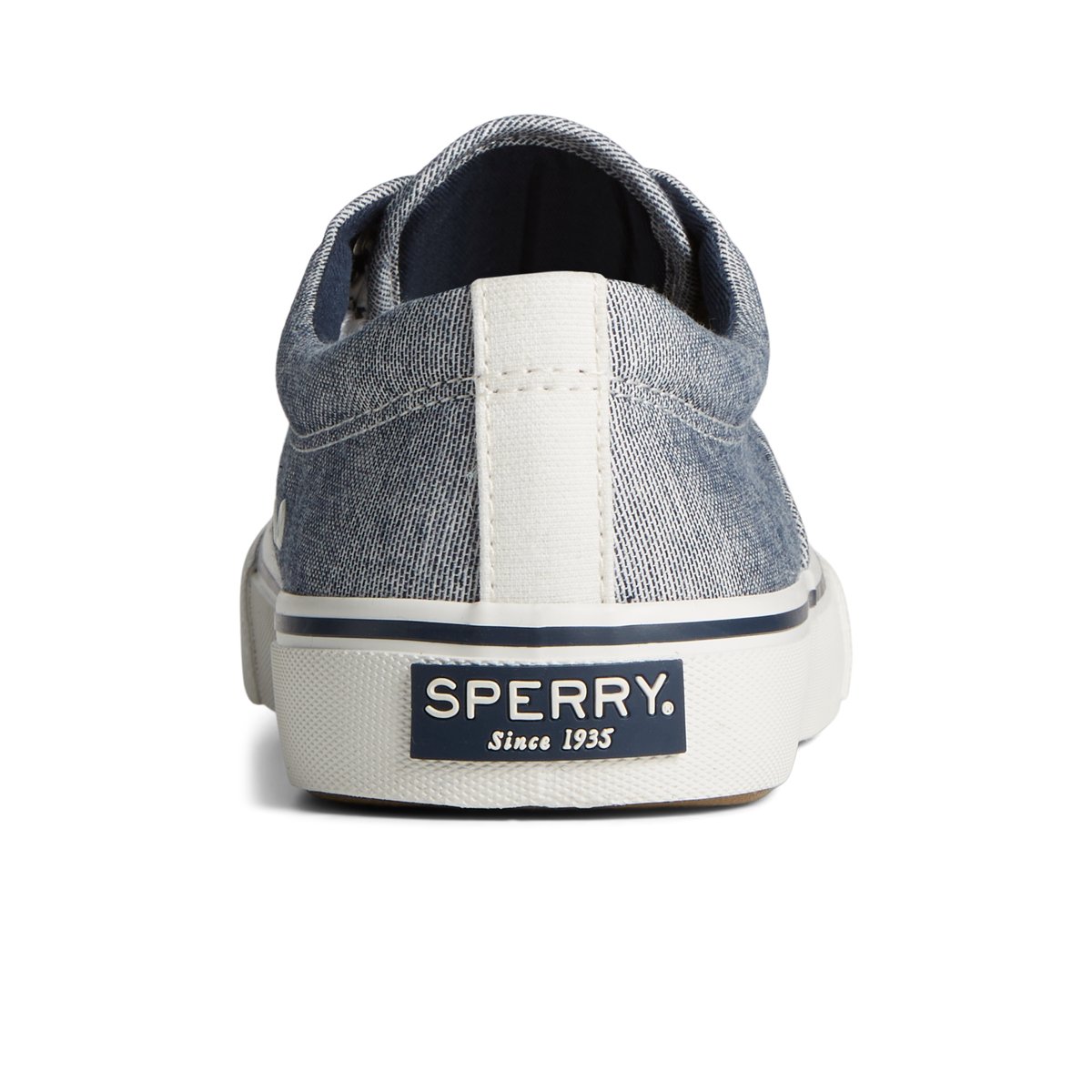 Sperry Striper II Chambray Sneaker Sneakers Herren Navy | 82XPHEDBY