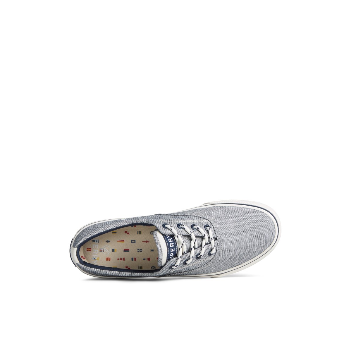 Sperry Striper II Chambray Sneaker Sneakers Herren Navy | 82XPHEDBY