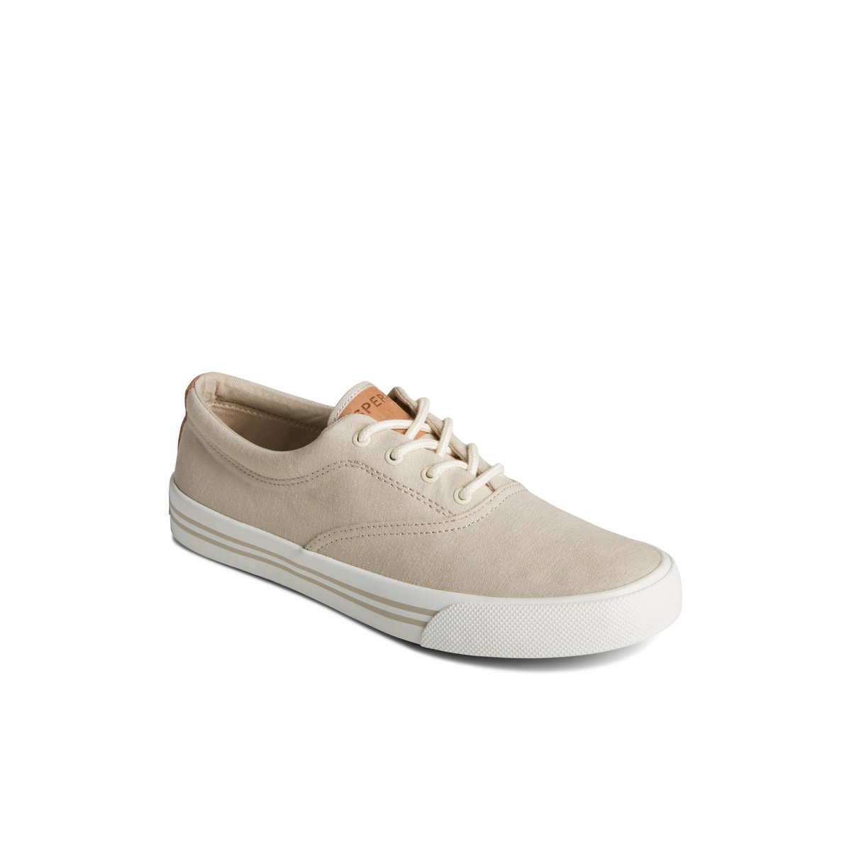 Sperry Striper II Linen CVO Sneaker Sneakers Herren Grau | 68JYXMHOD