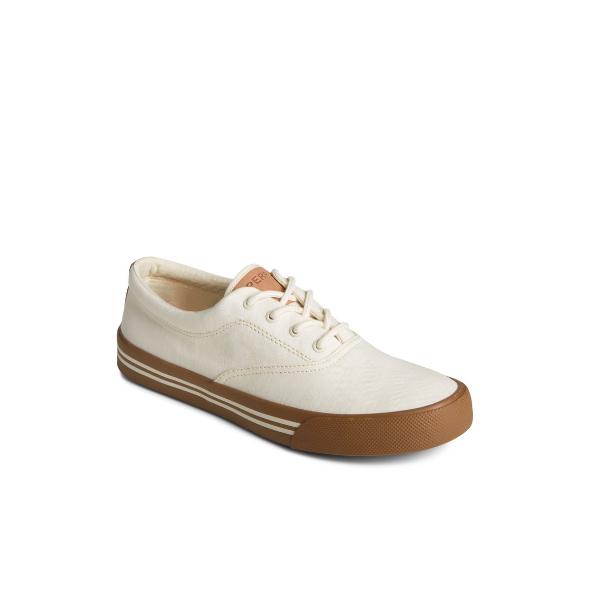 Sperry Striper II Linen CVO Sneaker Sneakers Herren Weiß | 37CHMVLZI