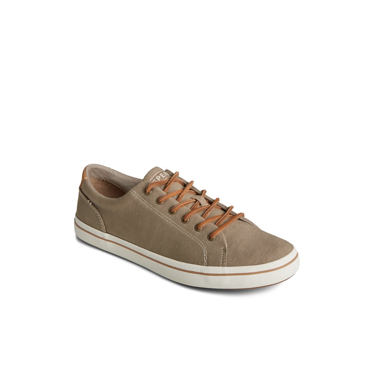 Sperry Striper II Linen LTT Sneaker Sneakers Herren Beige | 92WJQNAYU