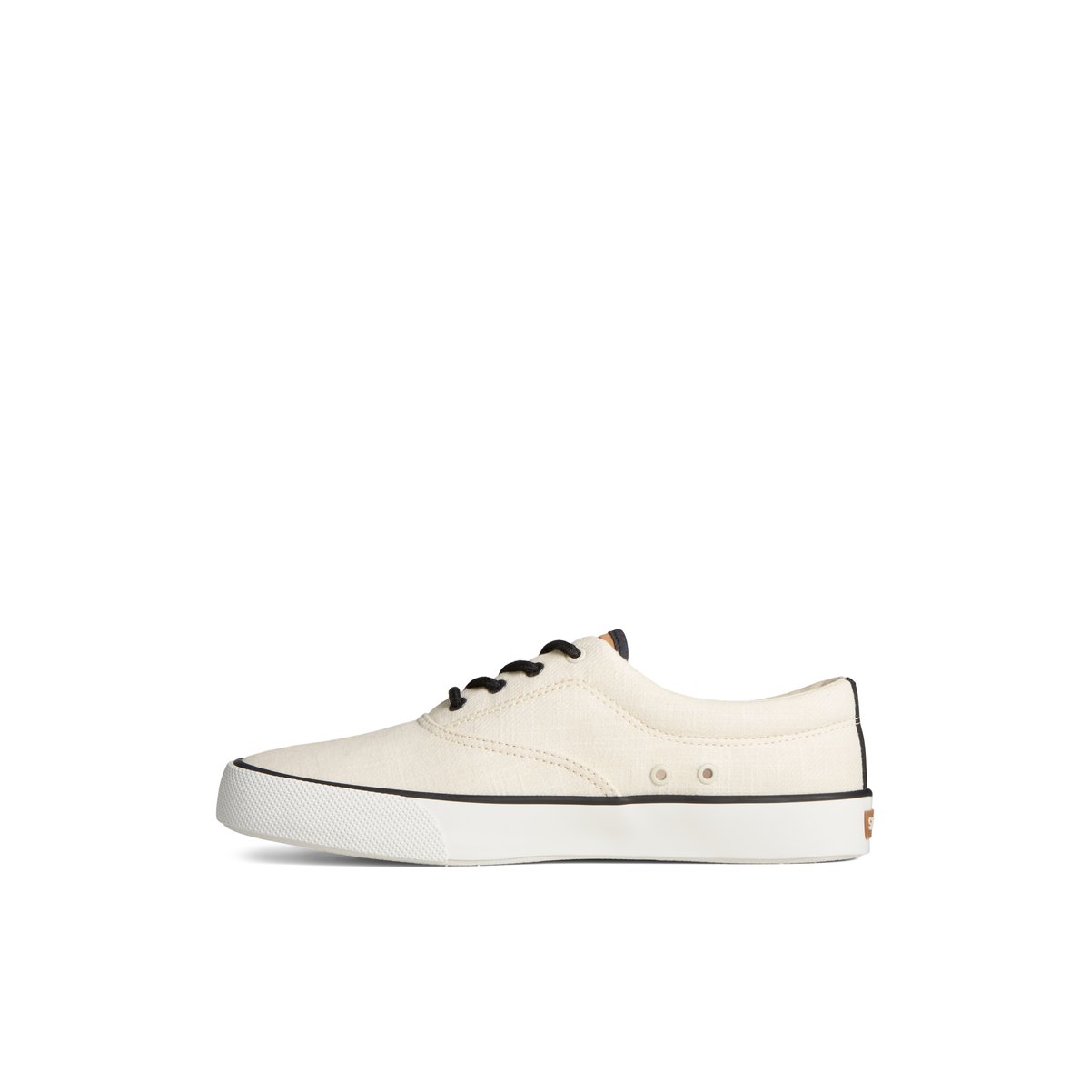 Sperry Striper II Slub Linen Sneaker Sneakers Herren Weiß | 27VFYUEJQ