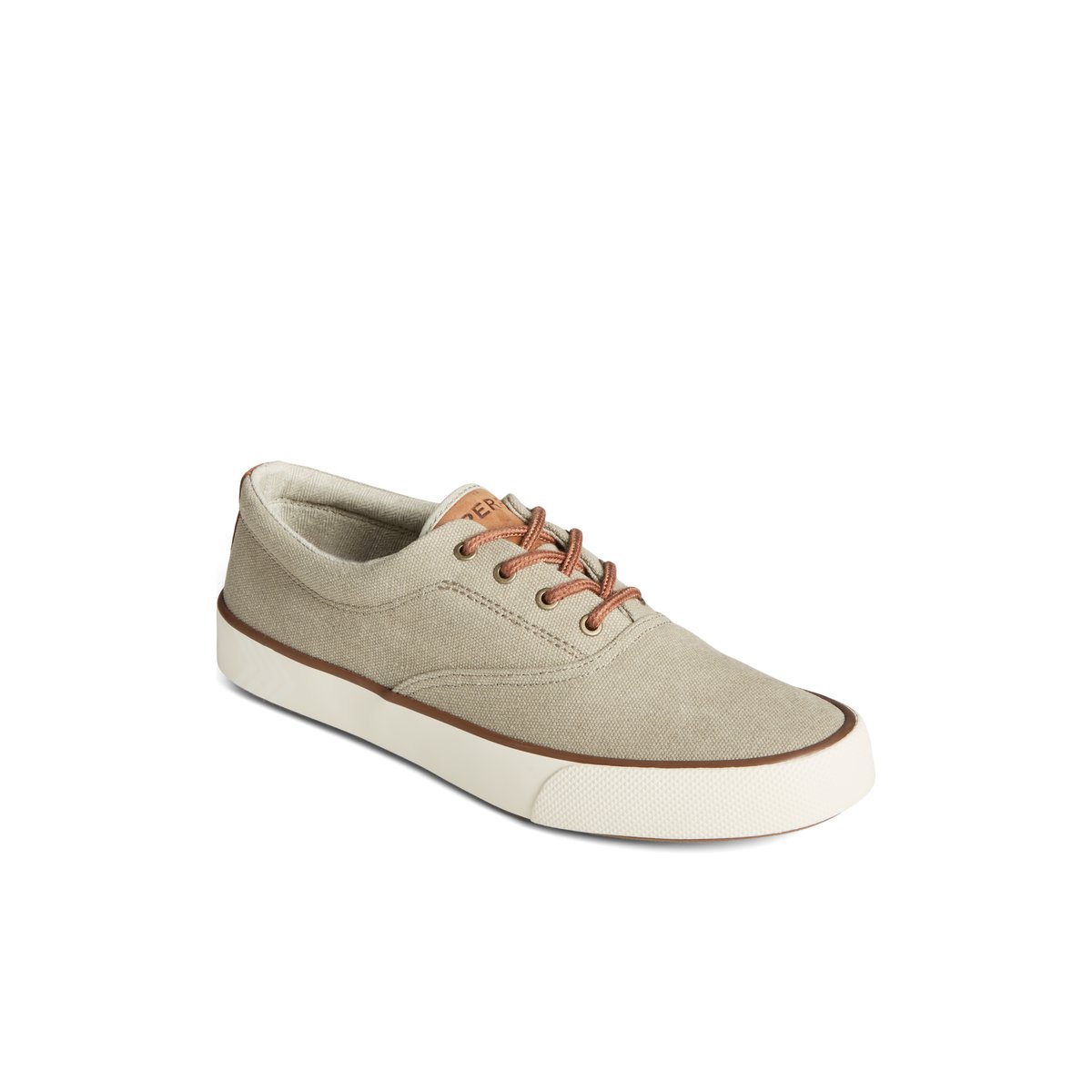 Sperry Striper II Washed Canvas CVO Sneaker Sneakers Herren Beige | 91IRZHFGL