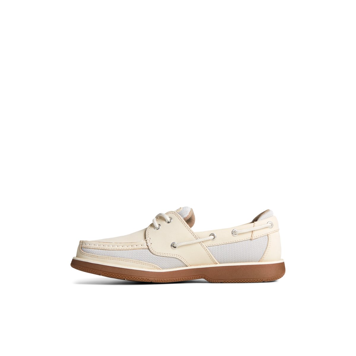 Sperry Surveyor 2-Eye Boat Shoe Bootsschuhe Herren Weiß | 48JIRUGMX