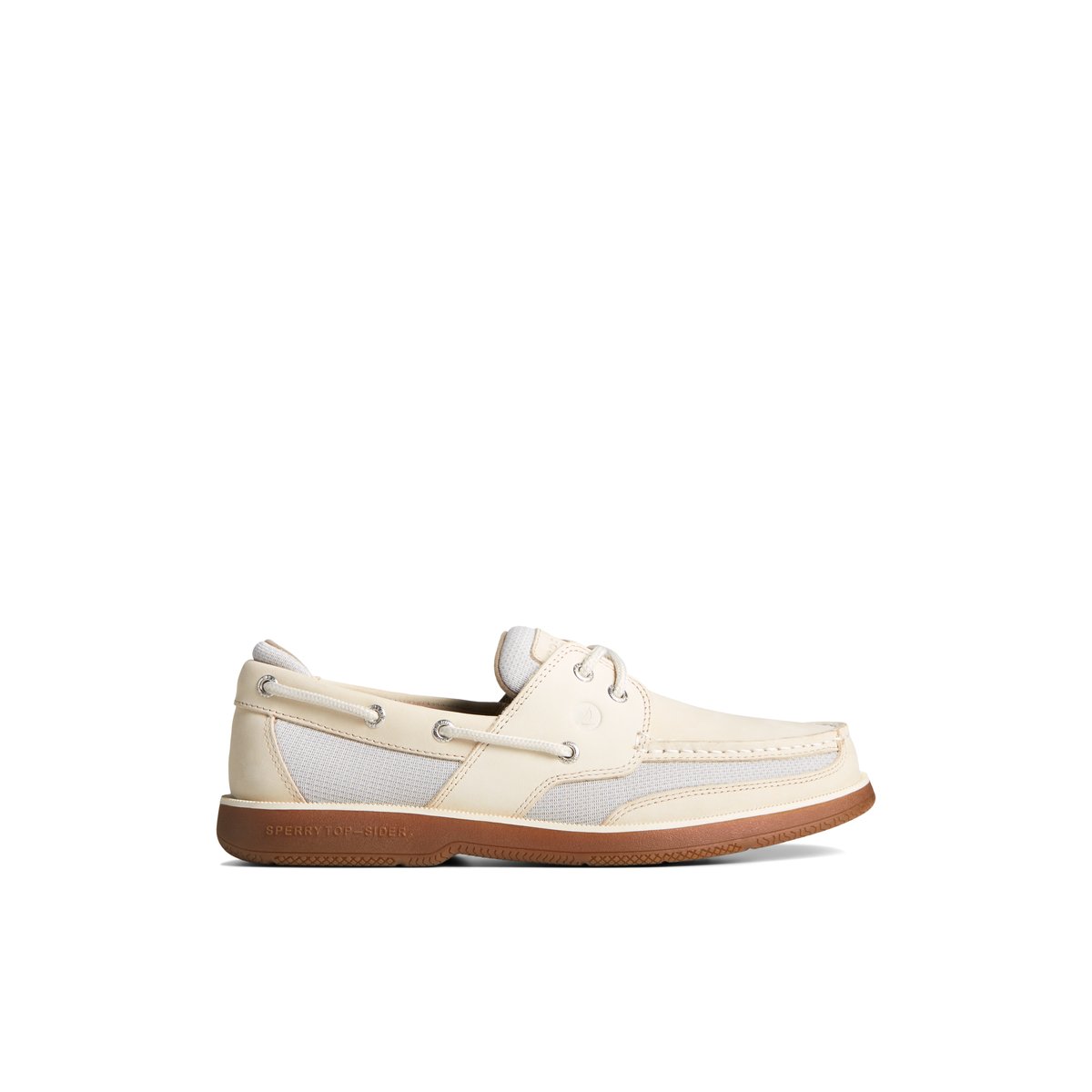 Sperry Surveyor 2-Eye Boat Shoe Bootsschuhe Herren Weiß | 48JIRUGMX