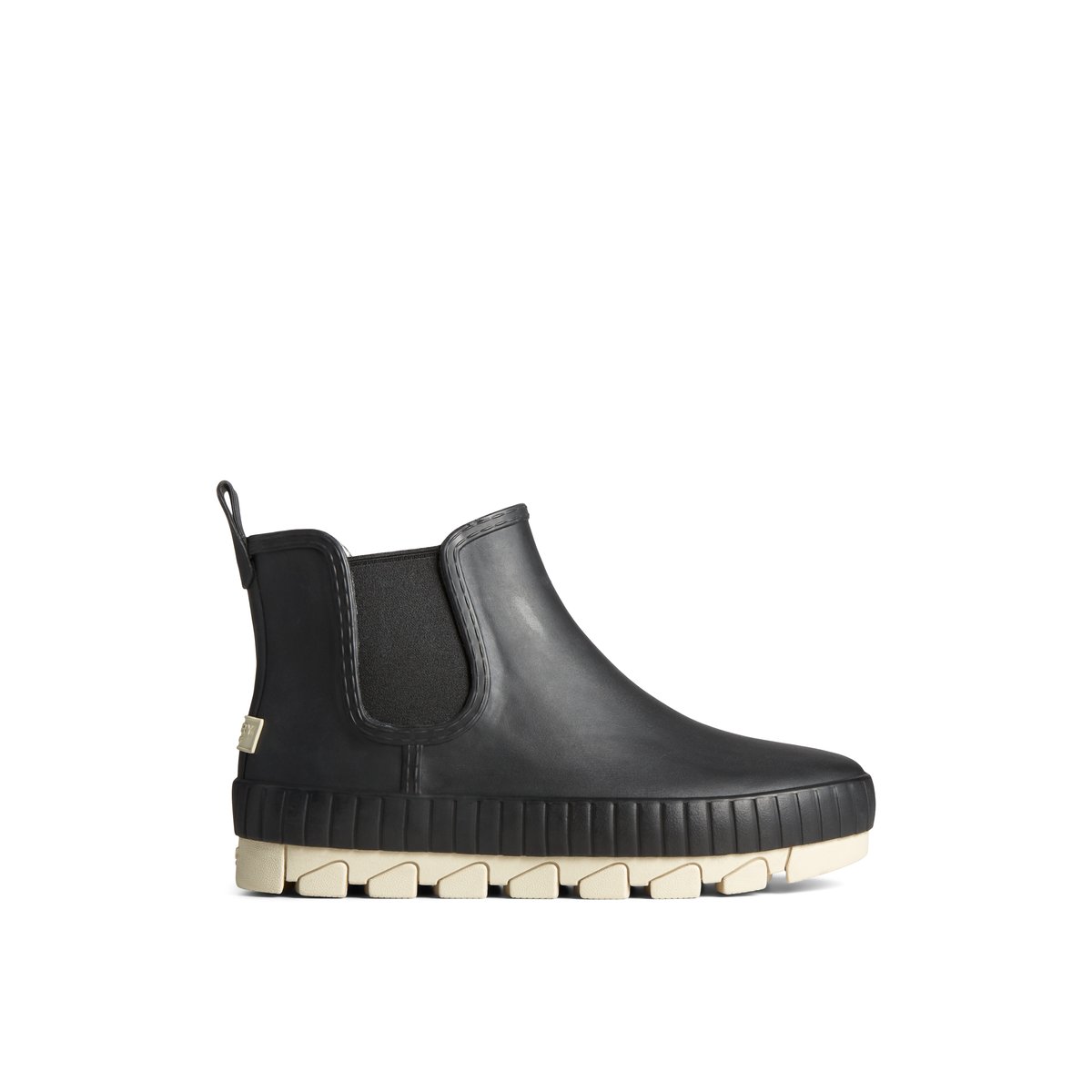 Sperry Torrent Chelsea Matte Waterproof Rain Boot Stiefel Damen Schwarz | 36GICZYMU